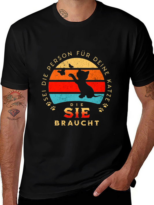 Cat Lover T-Shirt - Sei Die Person Fur Deine Katze