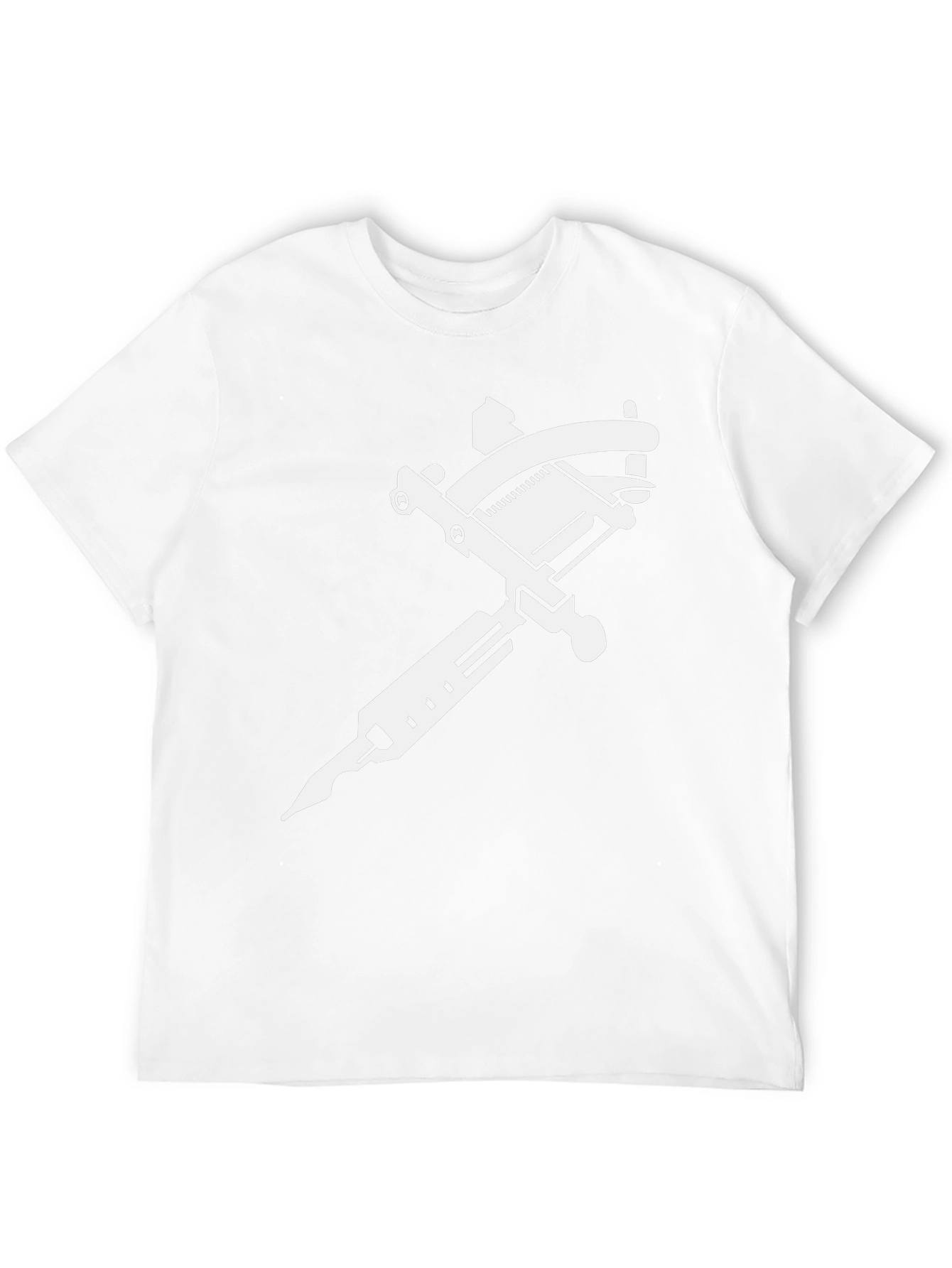 Black Tattoo Machine Graphic T-Shirt
