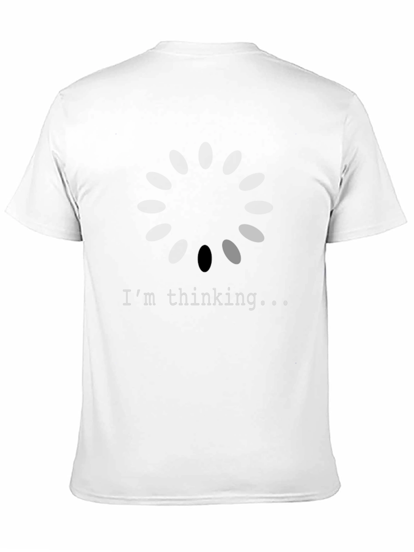 Im Thinking... Graphic Tee - Mens Black T-Shirt
