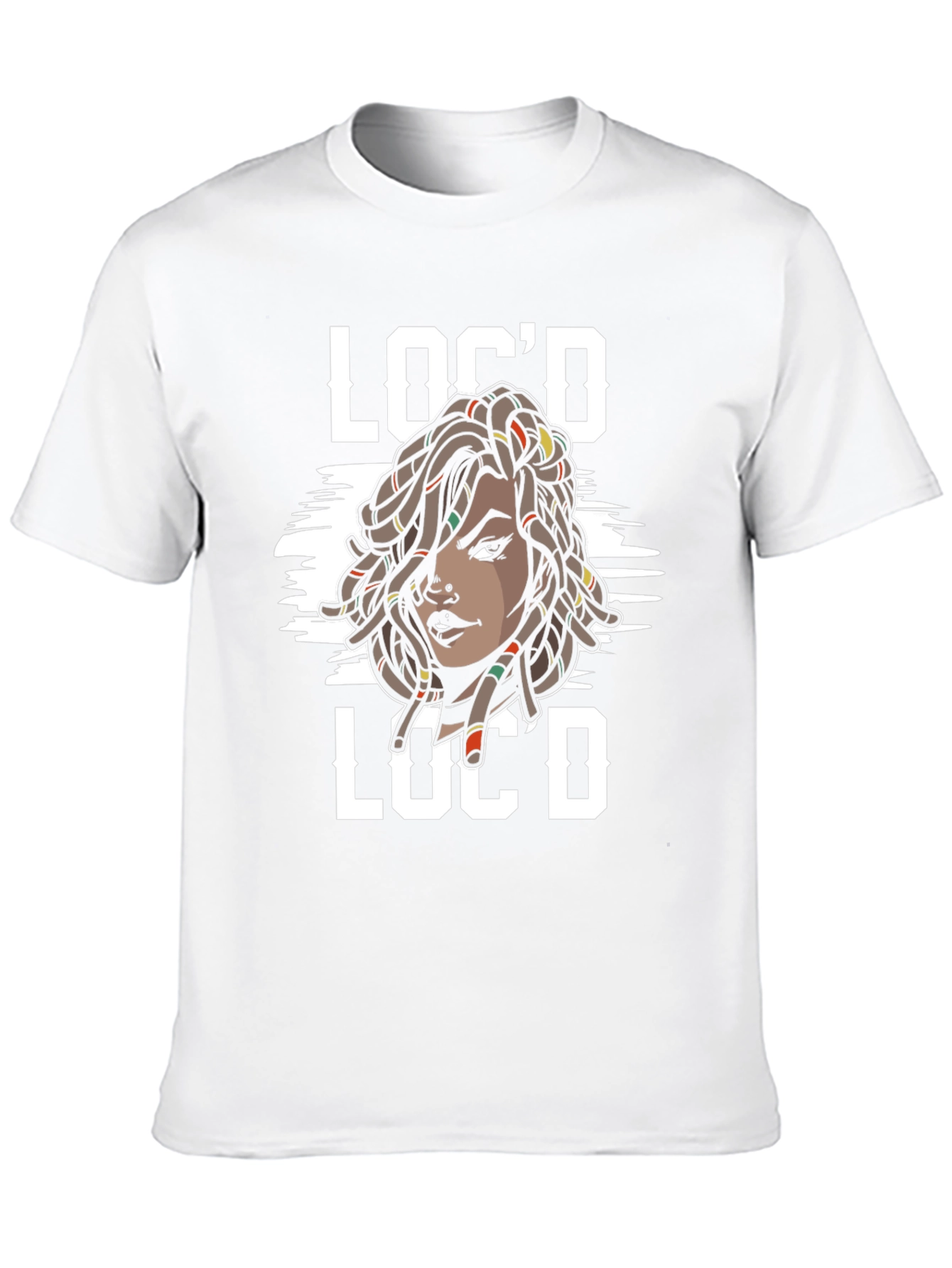 Locd Locd T-Shirt - Afrocentric Graphic Tee