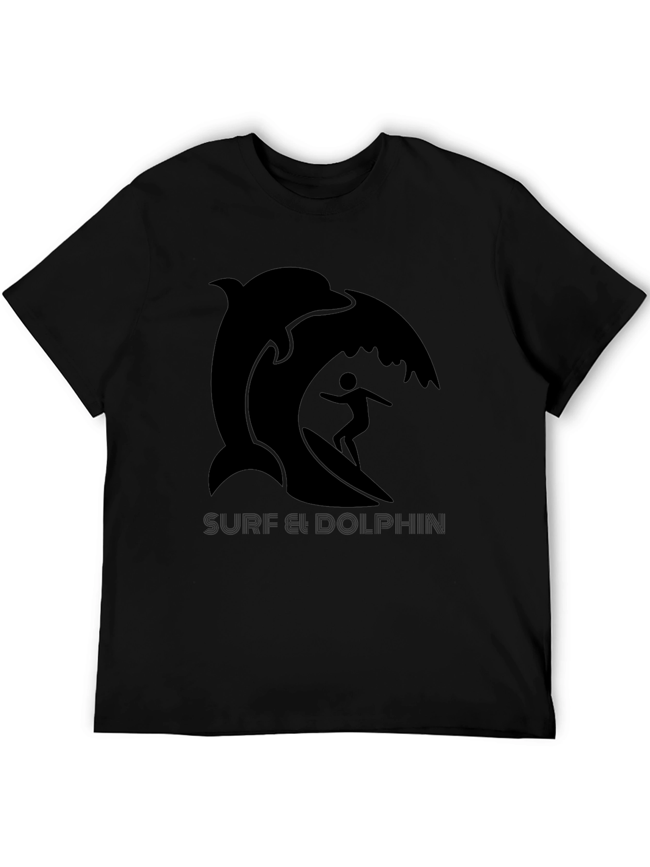 Surf & Dolphin Graphic T-Shirt