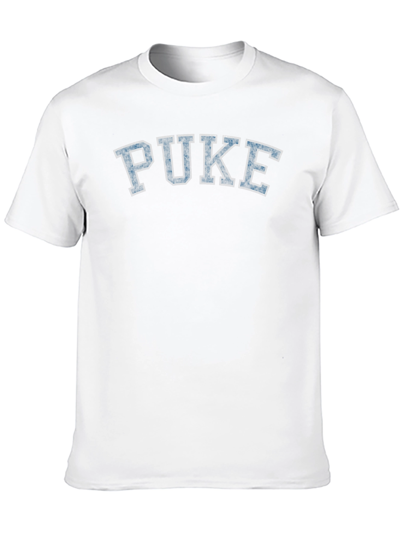 PUKE Collegiate Style Graphic Tee