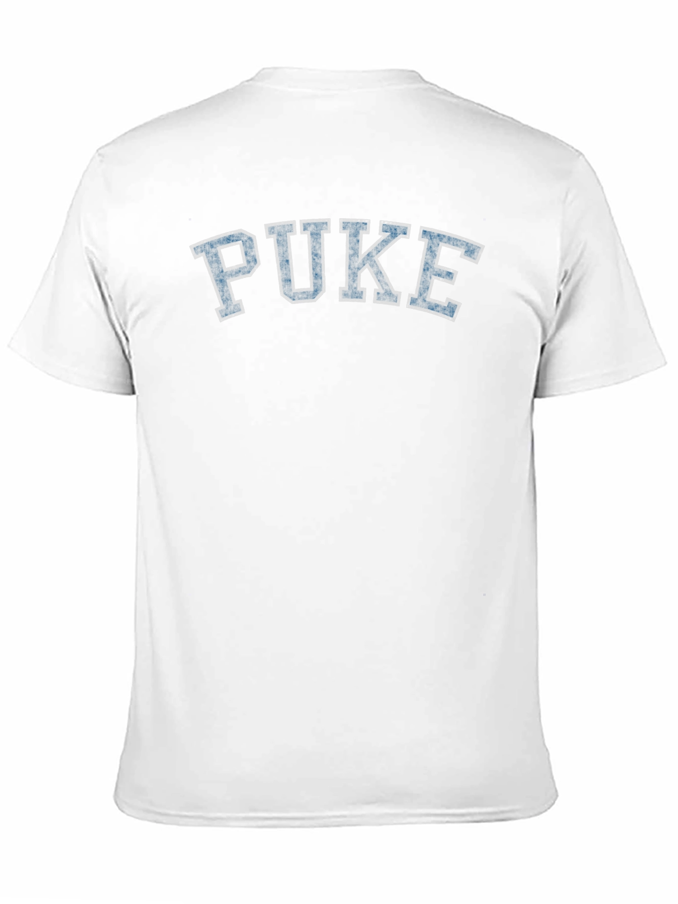 PUKE Collegiate Style Graphic Tee