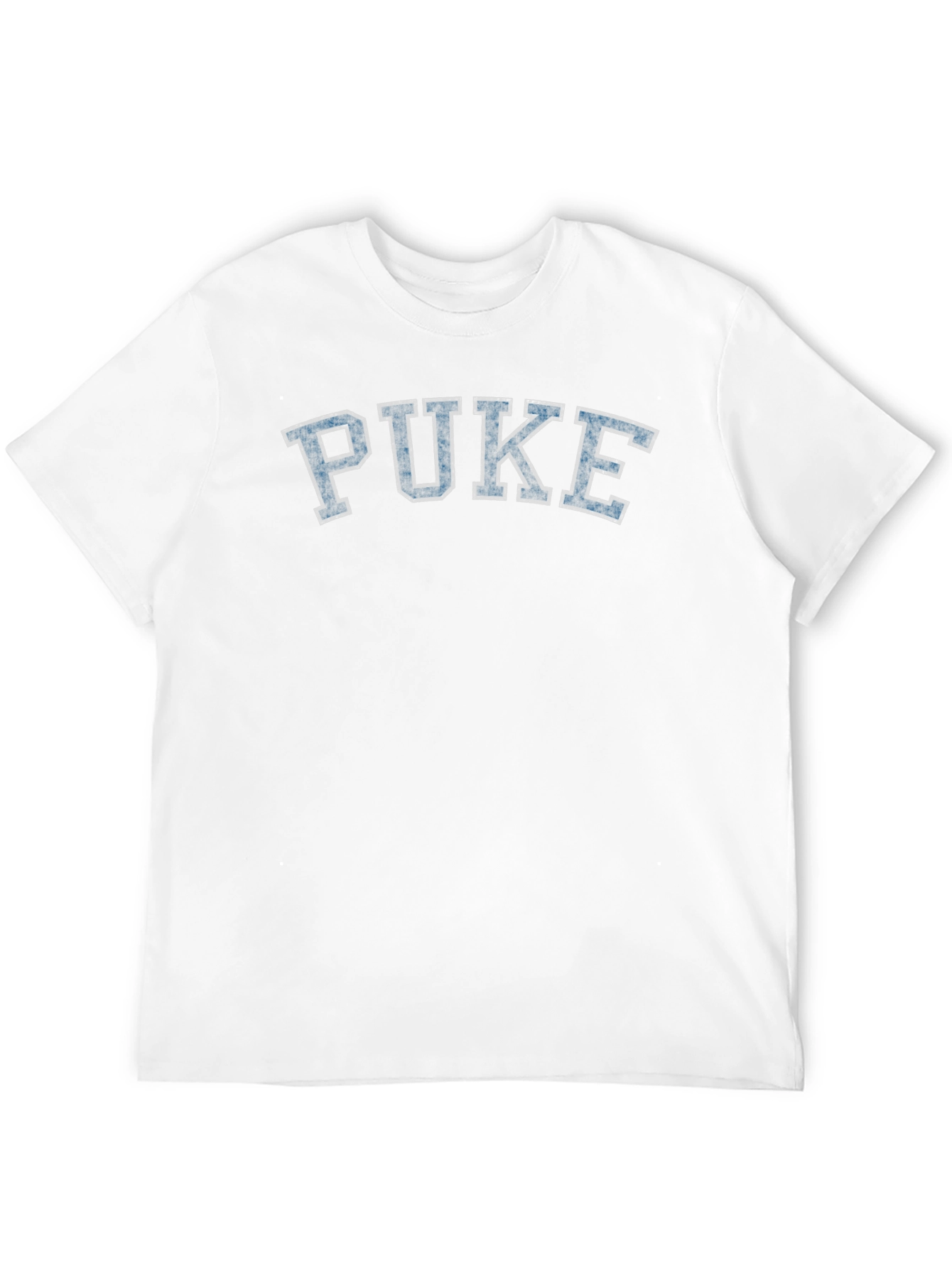 PUKE Collegiate Style Graphic Tee