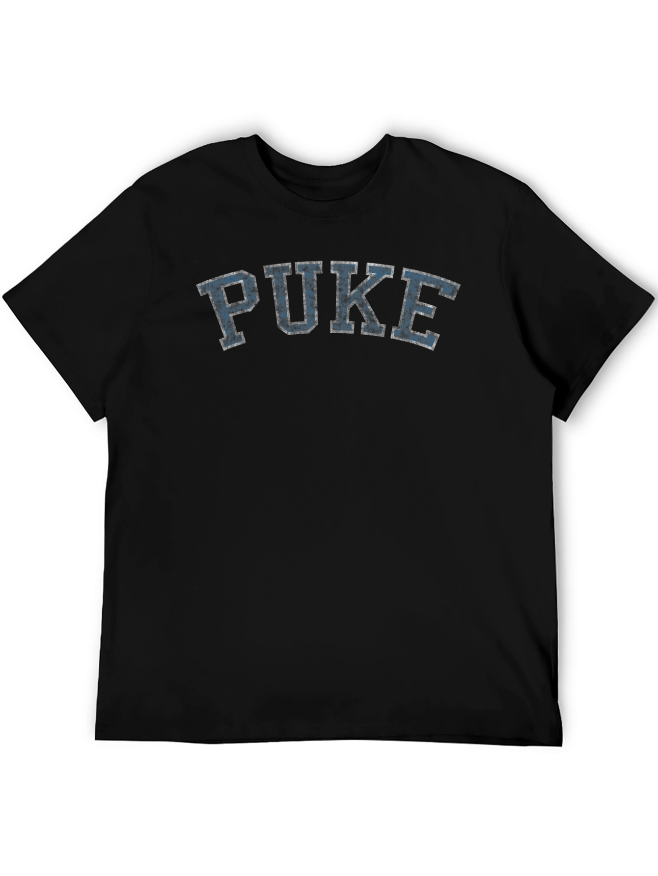 PUKE Collegiate Style Graphic Tee