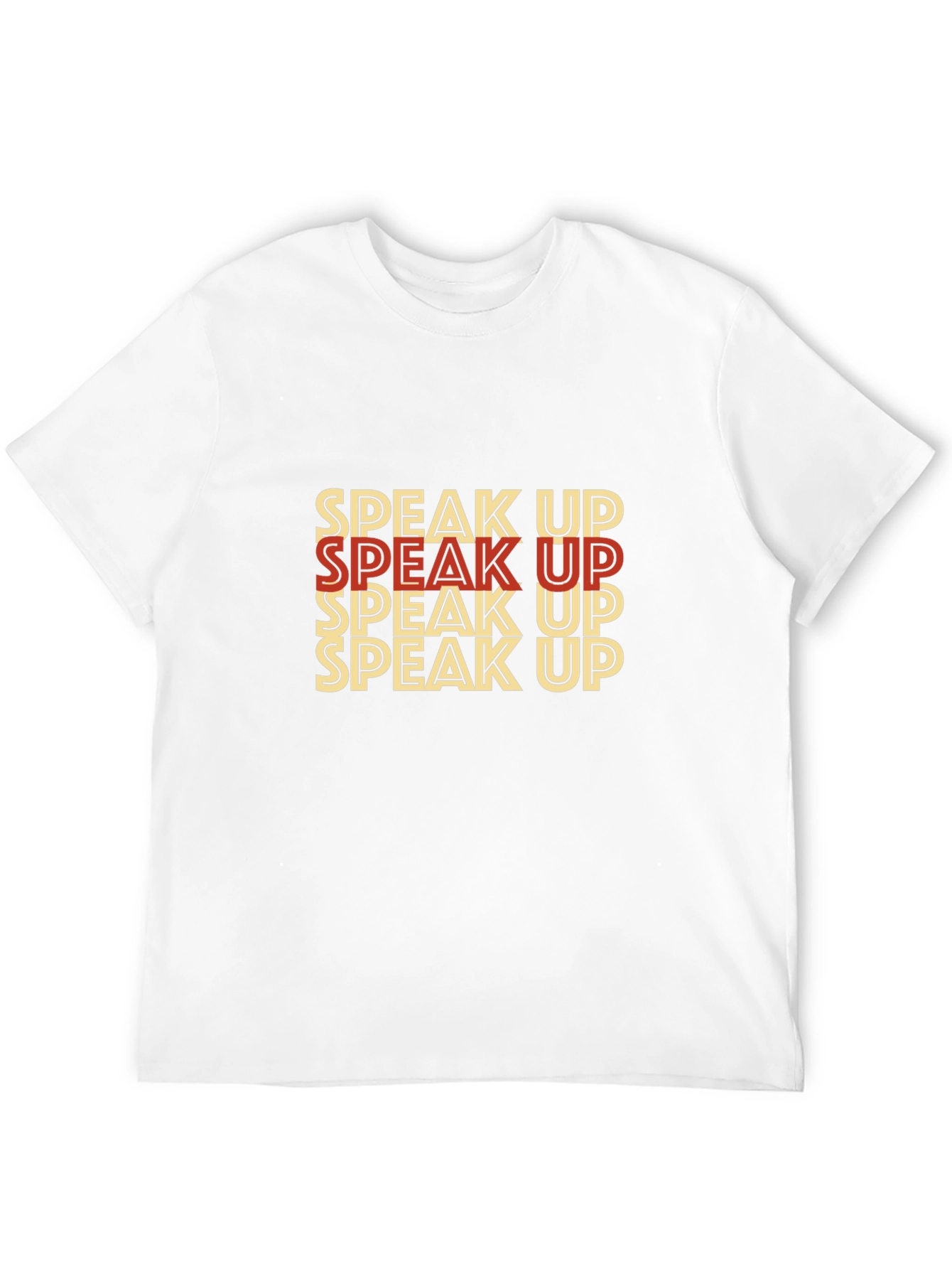 Speak Up Graphic Tee - Bold Statement T-Shirt