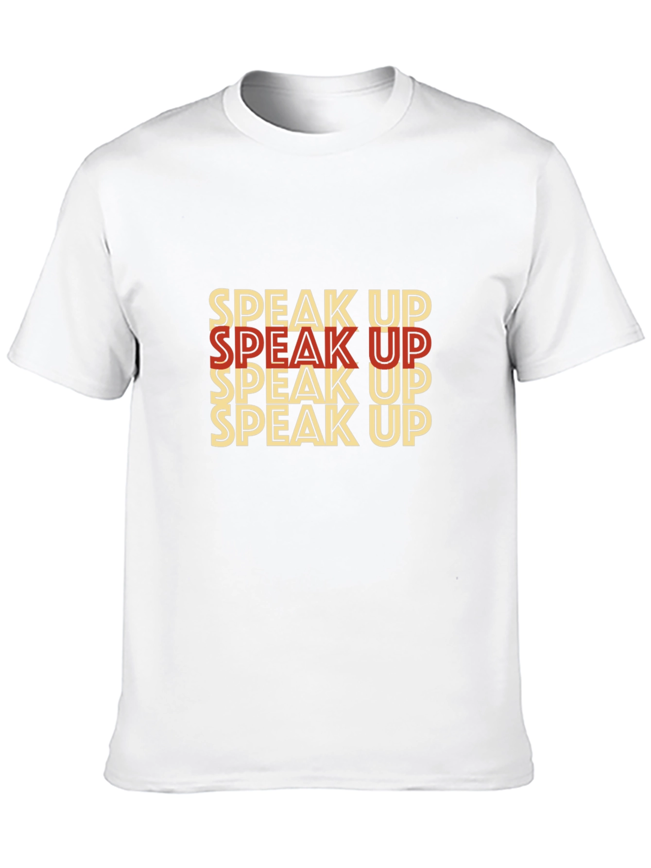 Speak Up Graphic Tee - Bold Statement T-Shirt