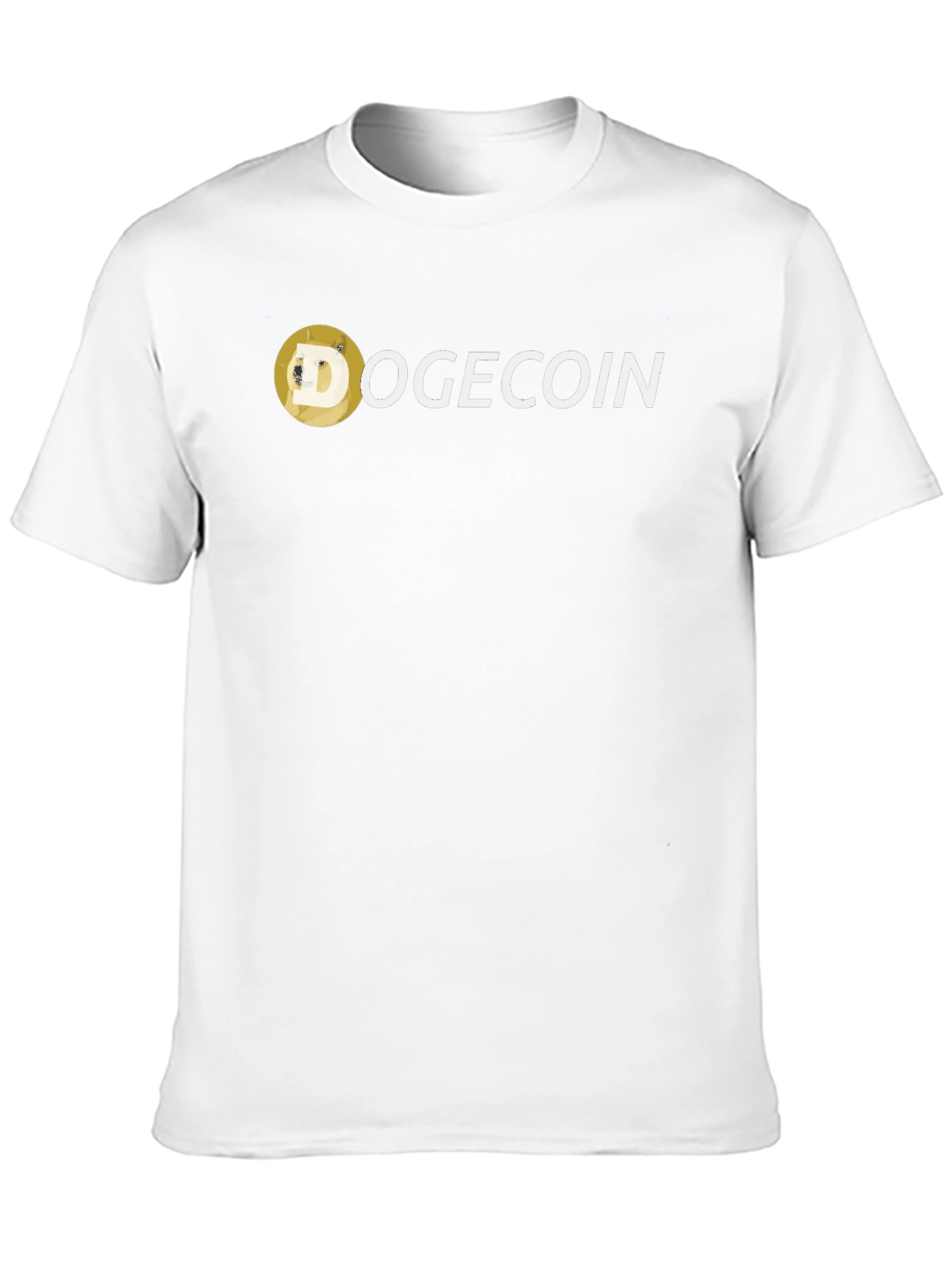 Dogecoin Meme Crypto Black T-Shirt