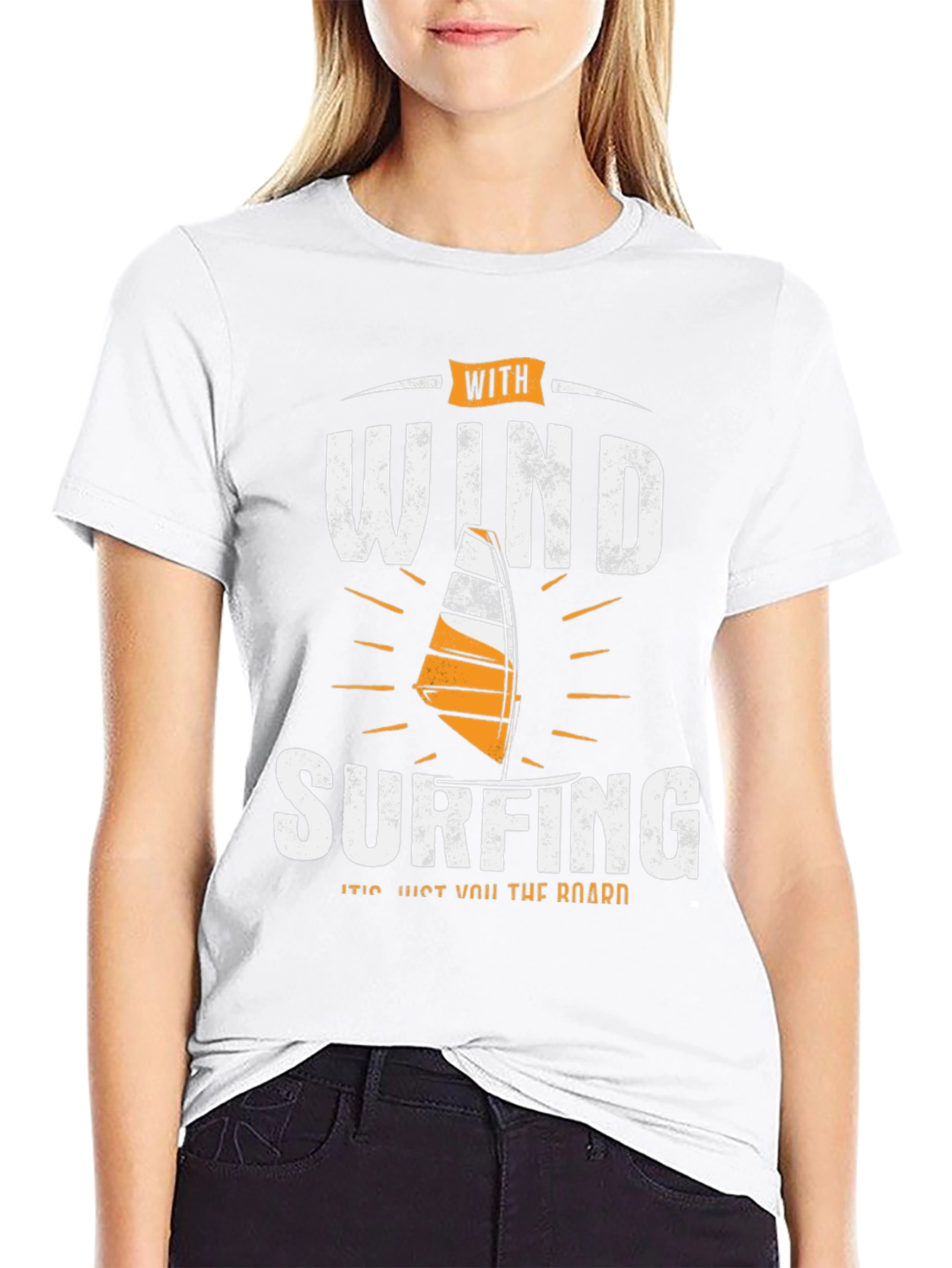 Wind Surfing Graphic T-Shirt
