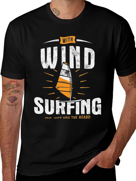 Wind Surfing Graphic T-Shirt