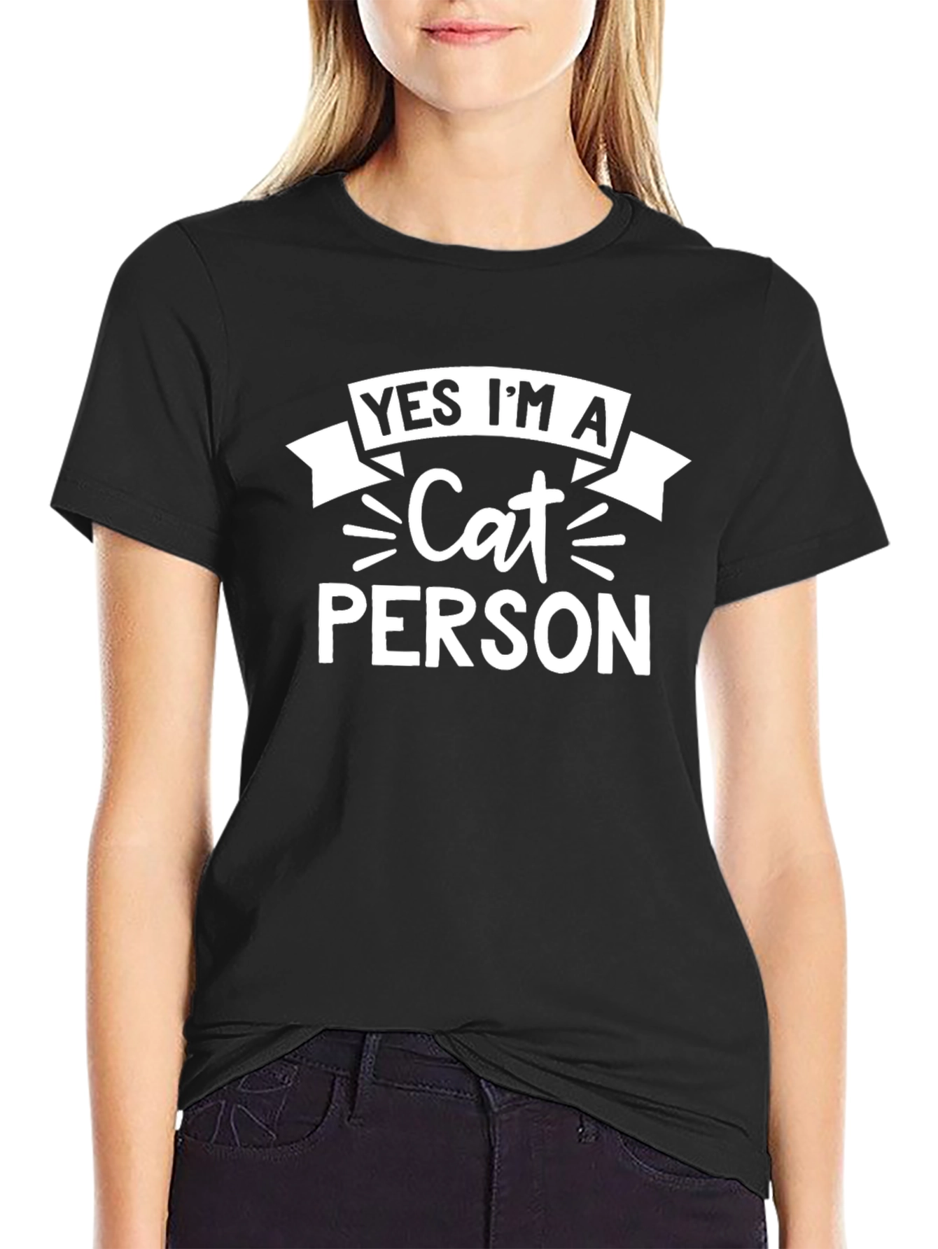 Yes Im a Cat Person T-Shirt