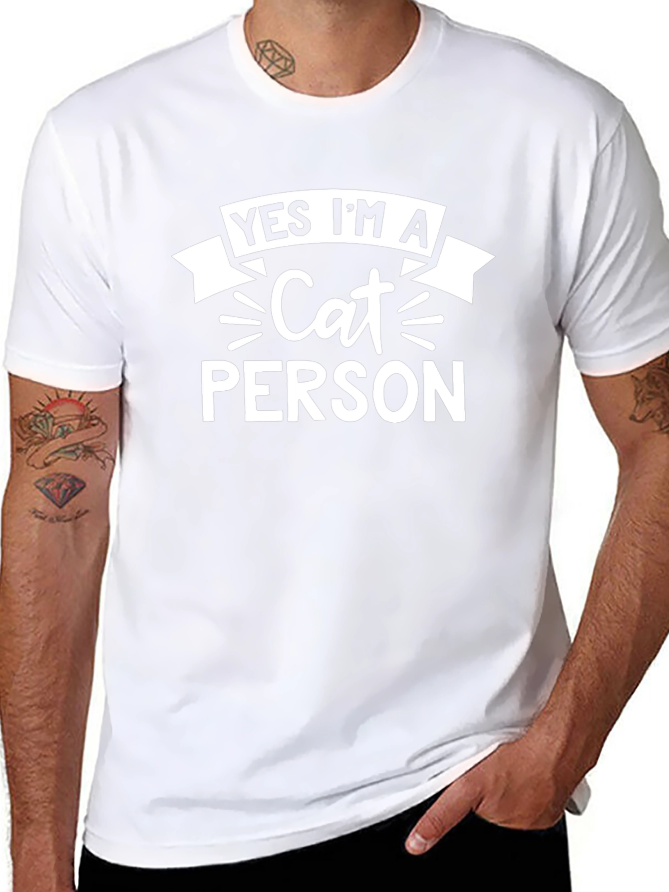 Yes Im a Cat Person T-Shirt