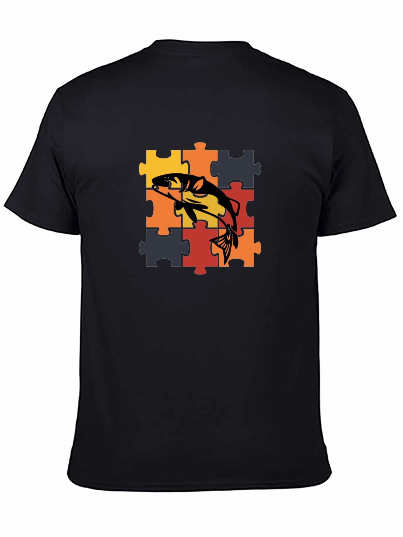 Fish Puzzle Piece T-Shirt