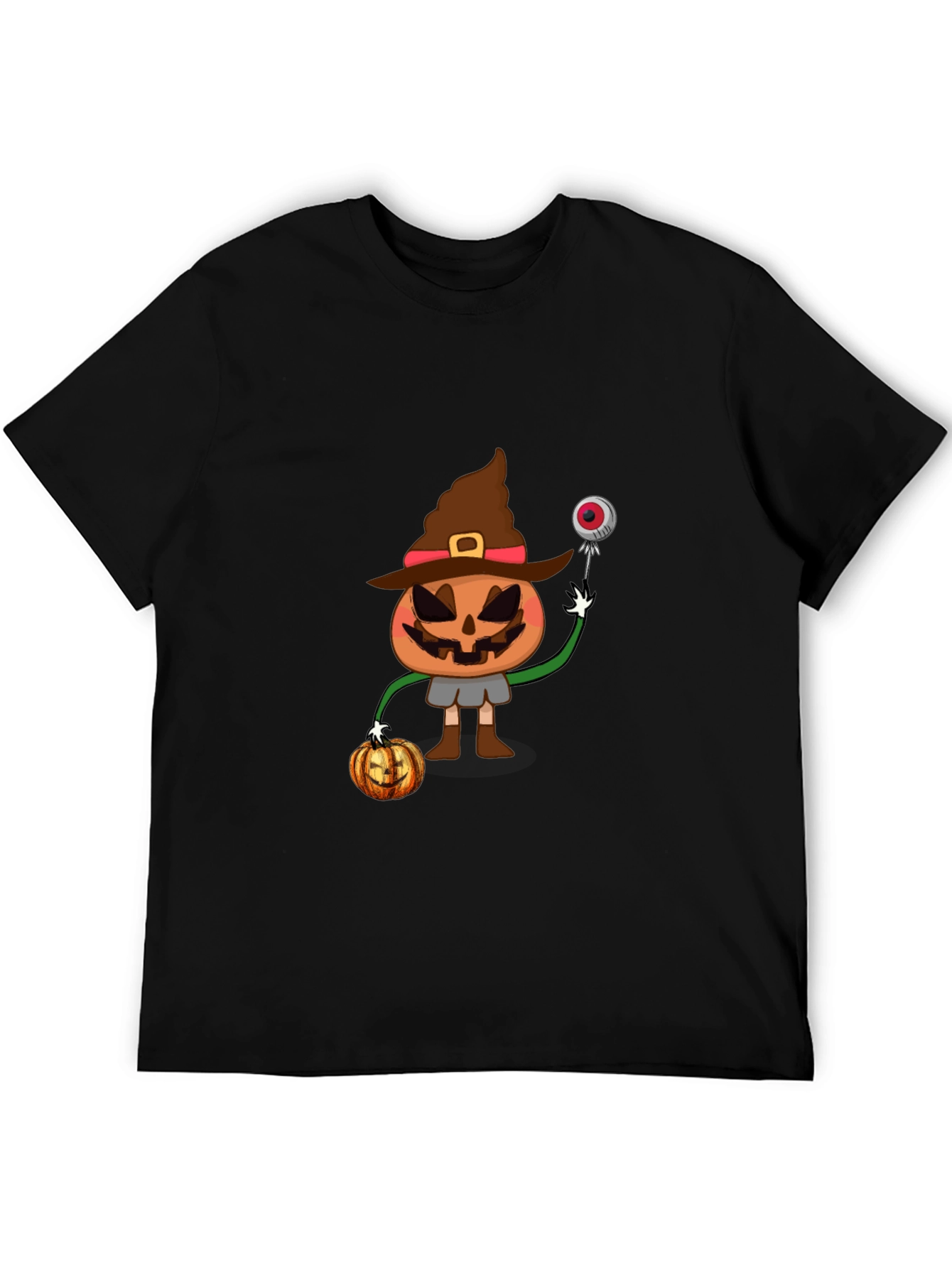 Spooky Pumpkin Witch T-Shirt