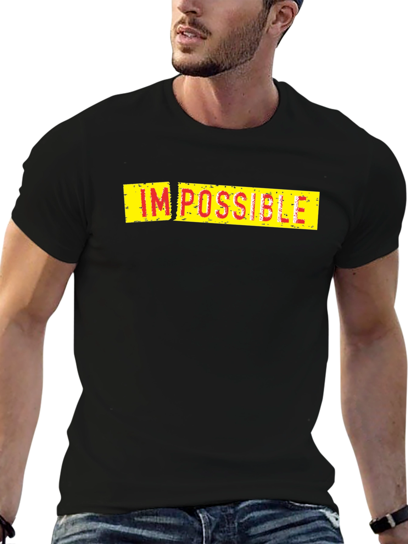 Impossible T-Shirt - Motivational Graphic Tee