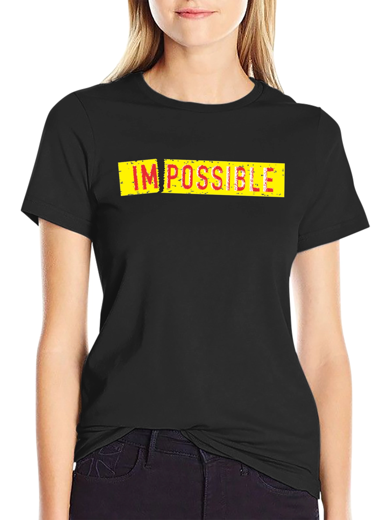 Impossible T-Shirt - Motivational Graphic Tee