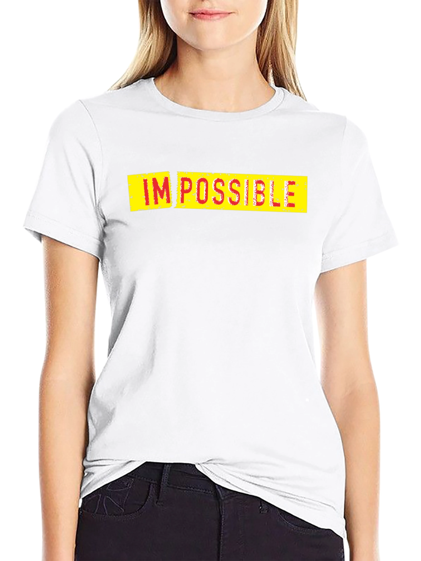 Impossible T-Shirt - Motivational Graphic Tee