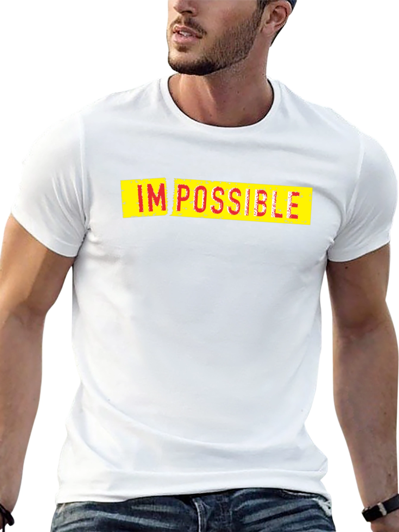 Impossible T-Shirt - Motivational Graphic Tee