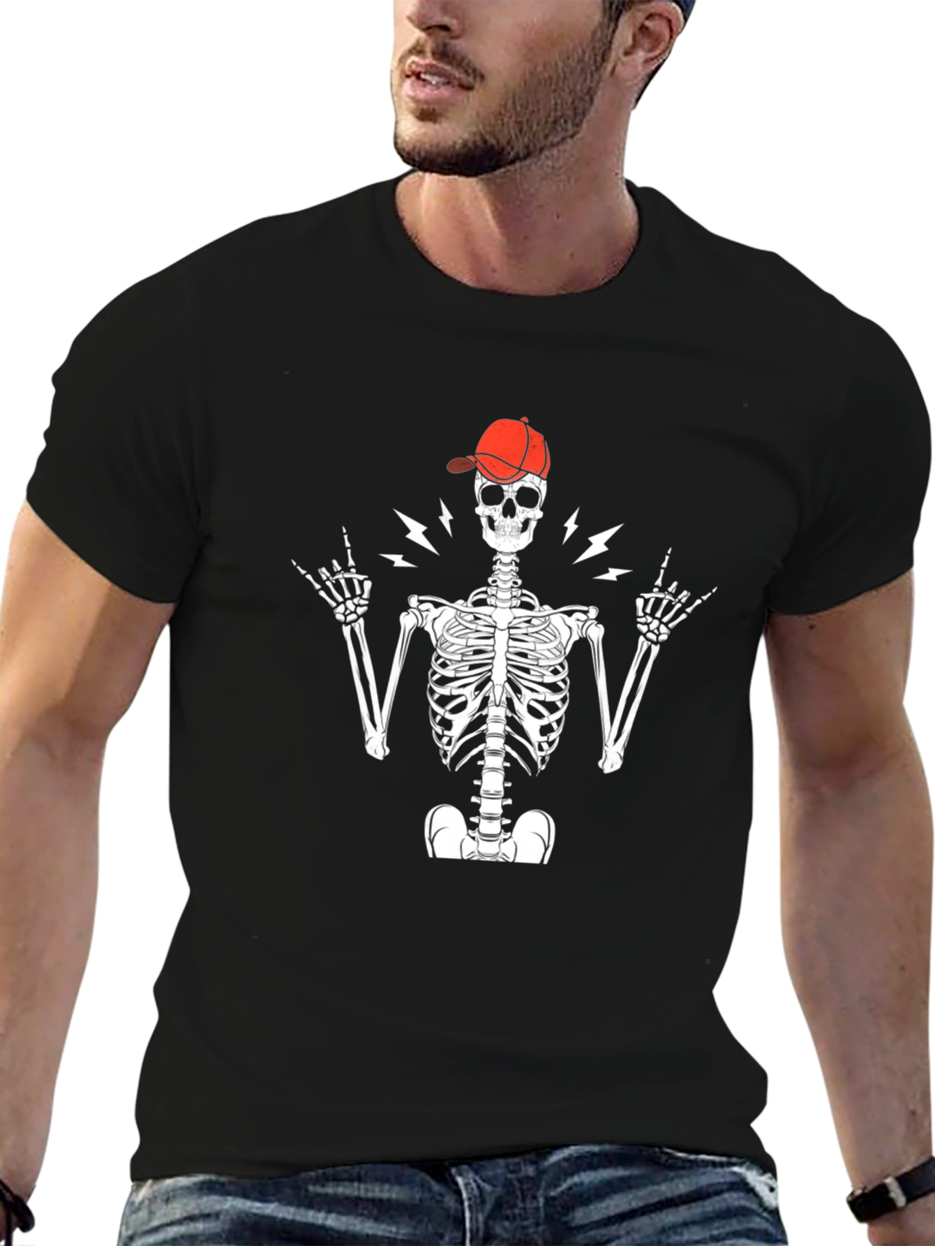 Skeleton Rocker Graphic Tee