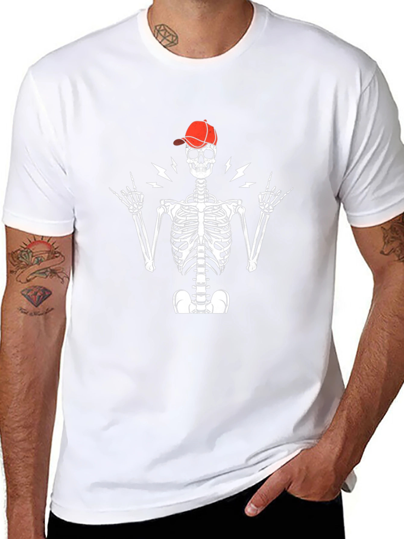 Skeleton Rocker Graphic Tee