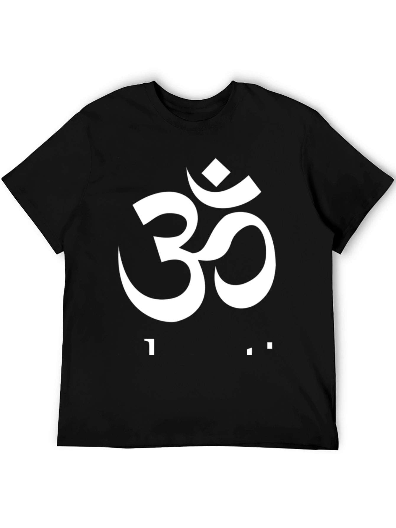 Om Symbol Graphic Tee - Black