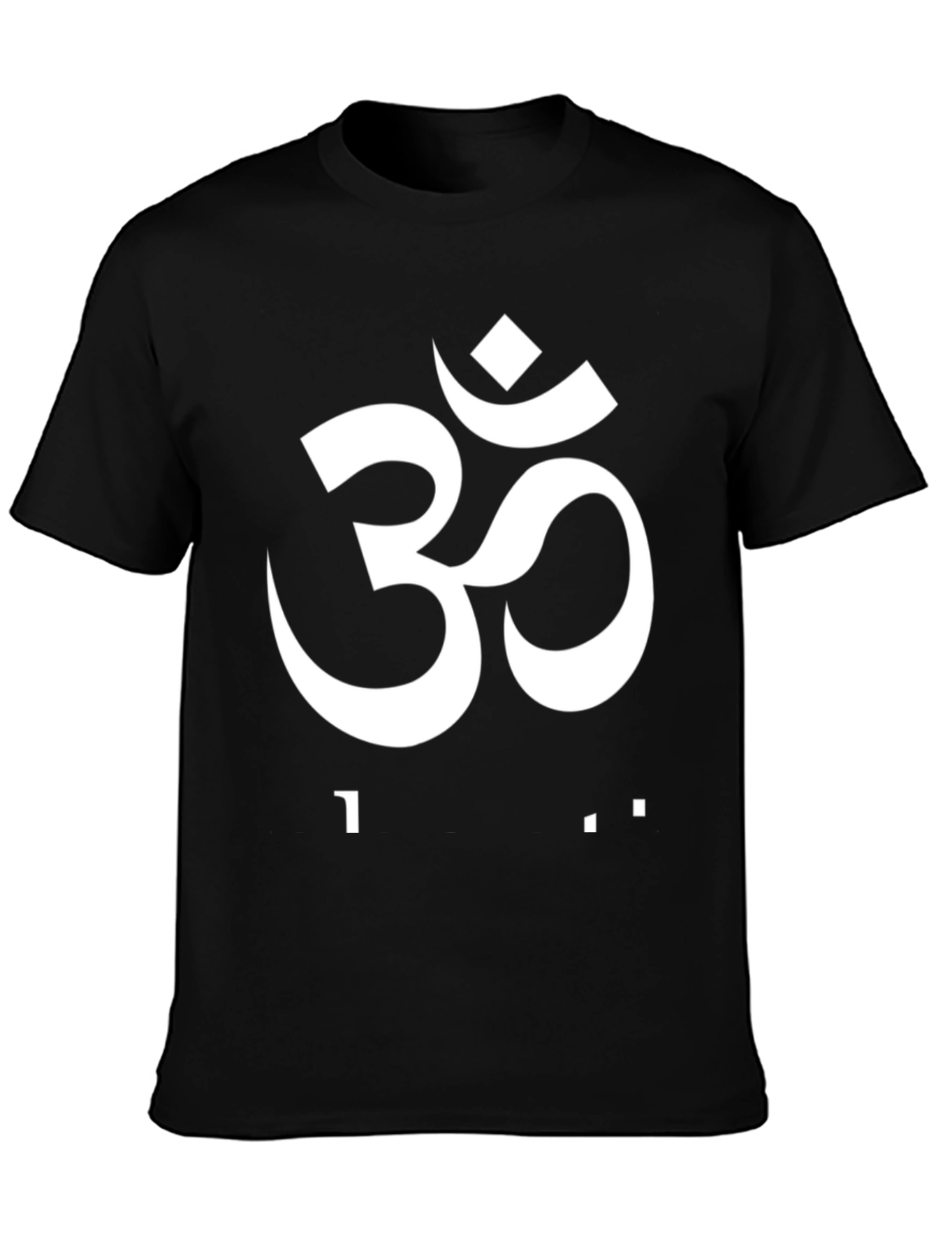 Om Symbol Graphic Tee - Black