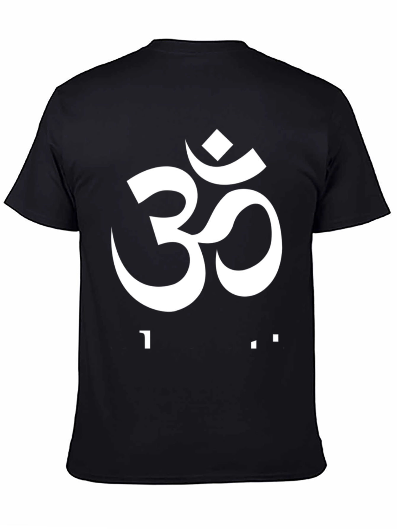 Om Symbol Graphic Tee - Black