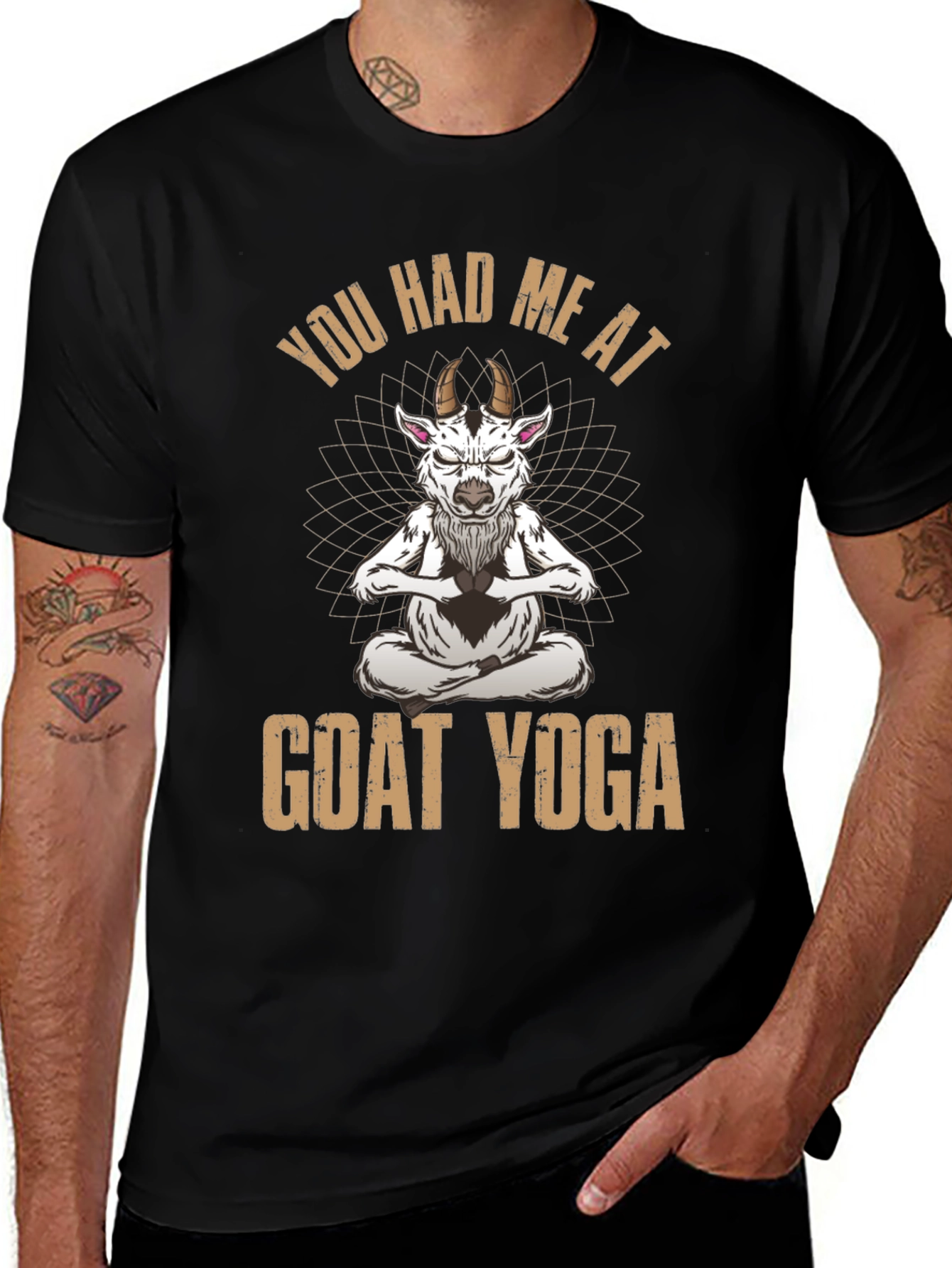 Goat Yoga T-Shirt - You Had Me At...