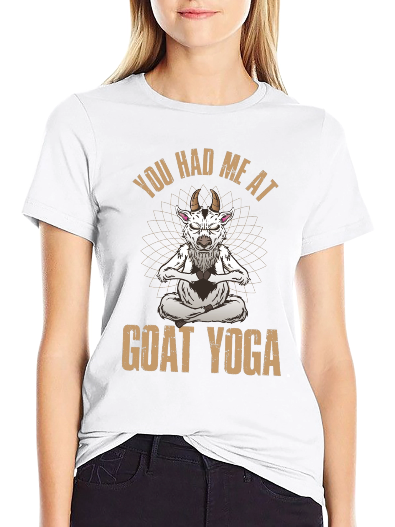 Goat Yoga T-Shirt - You Had Me At...