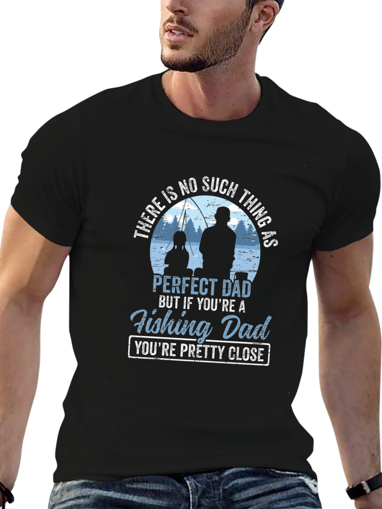 Fishing Dad T-Shirt - Perfect Dad Gift
