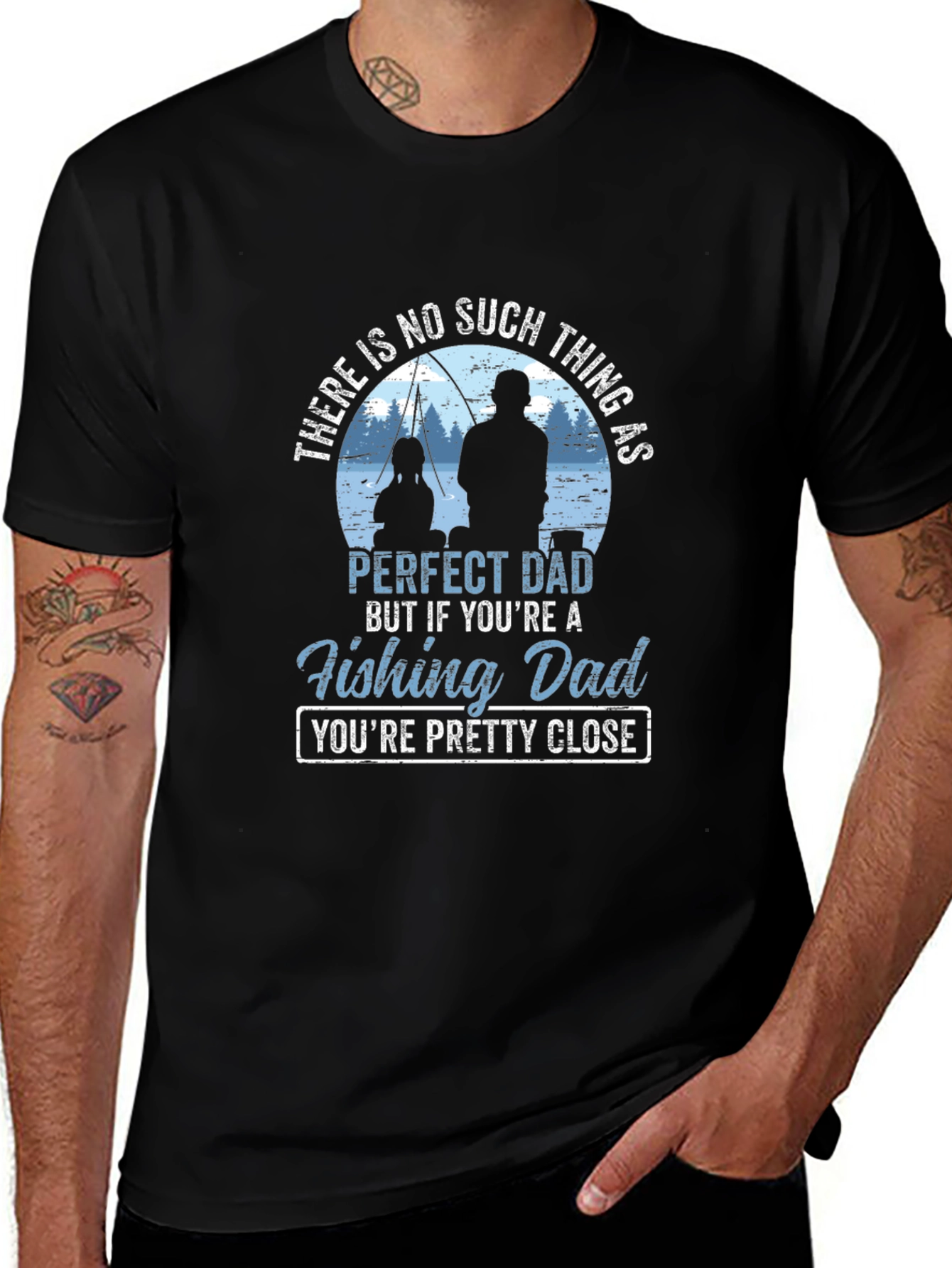 Fishing Dad T-Shirt - Perfect Dad Gift
