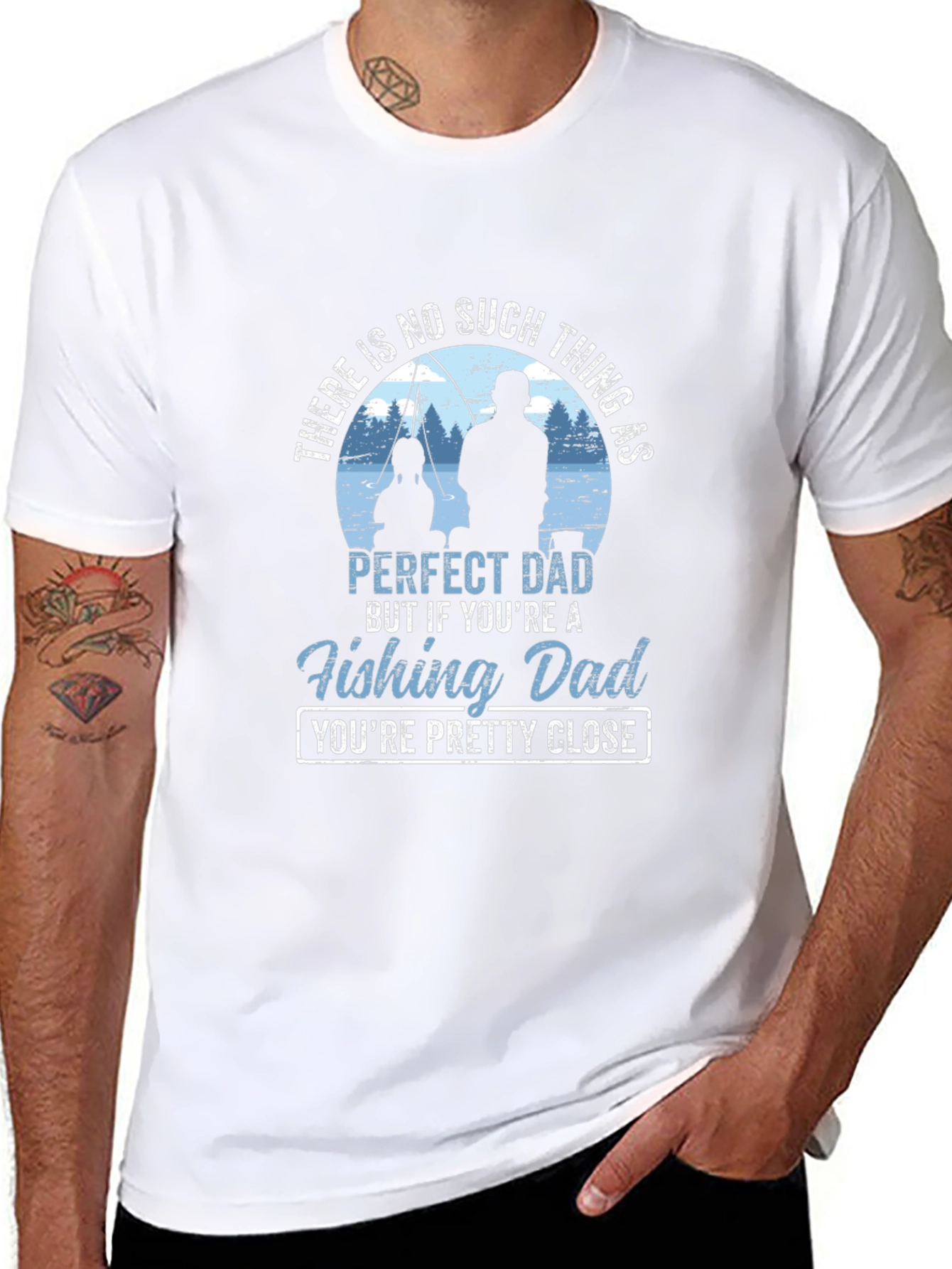 Fishing Dad T-Shirt - Perfect Dad Gift