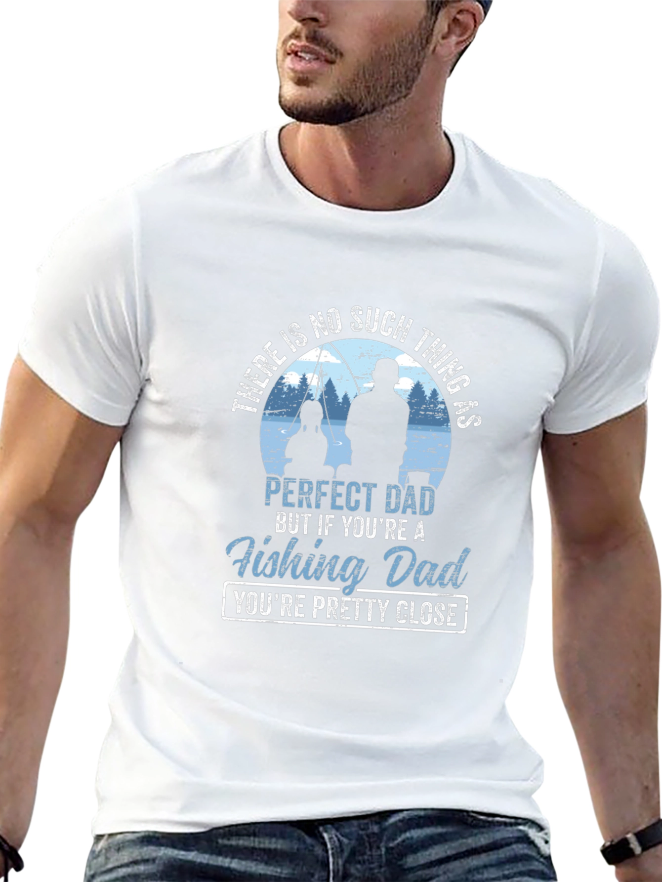 Fishing Dad T-Shirt - Perfect Dad Gift