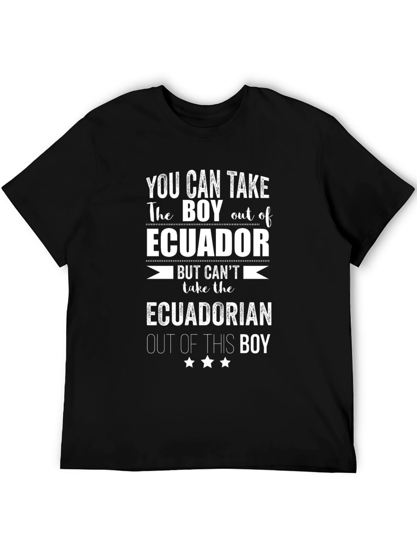 Ecuadorian Pride T-Shirt - Boy from Ecuador