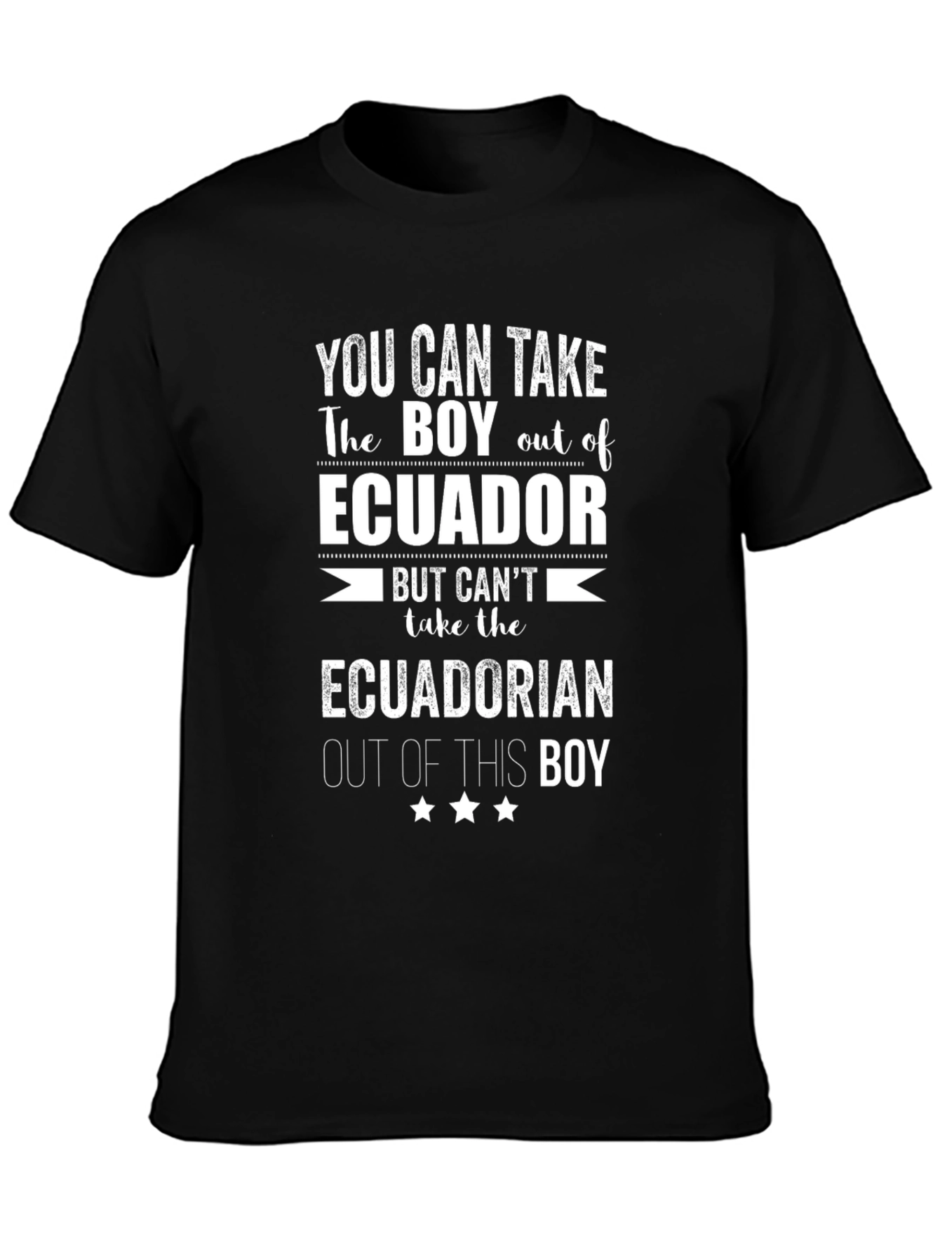 Ecuadorian Pride T-Shirt - Boy from Ecuador
