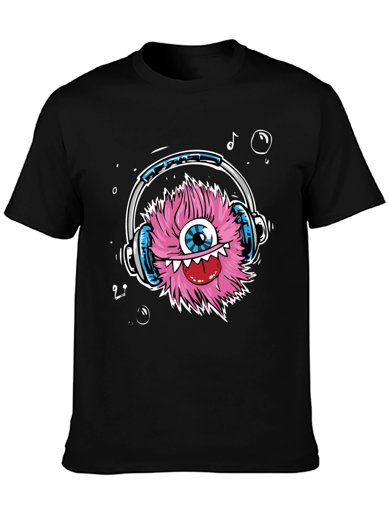 Funky Monster Headphone T-Shirt