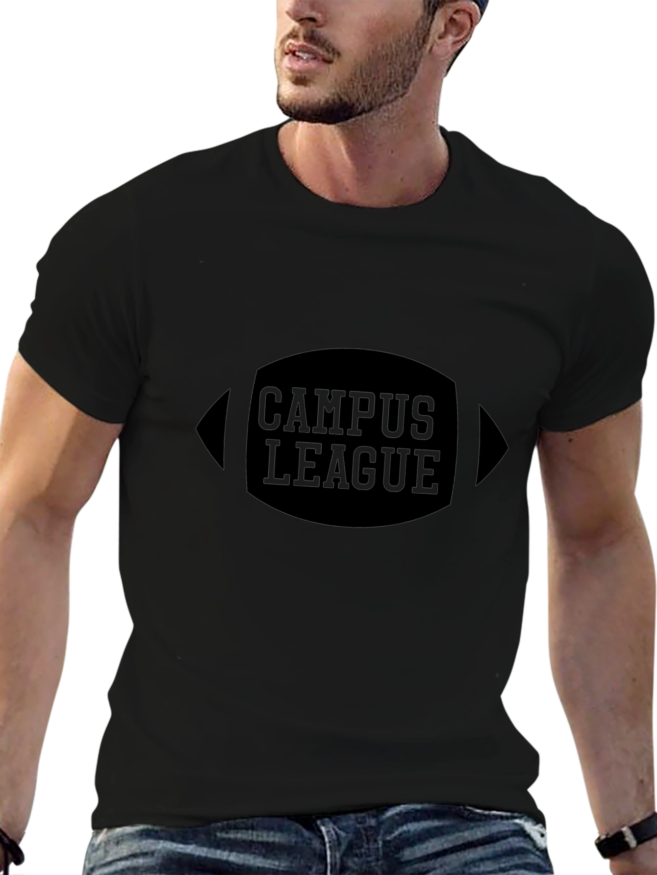 Campus League Football T-Shirt