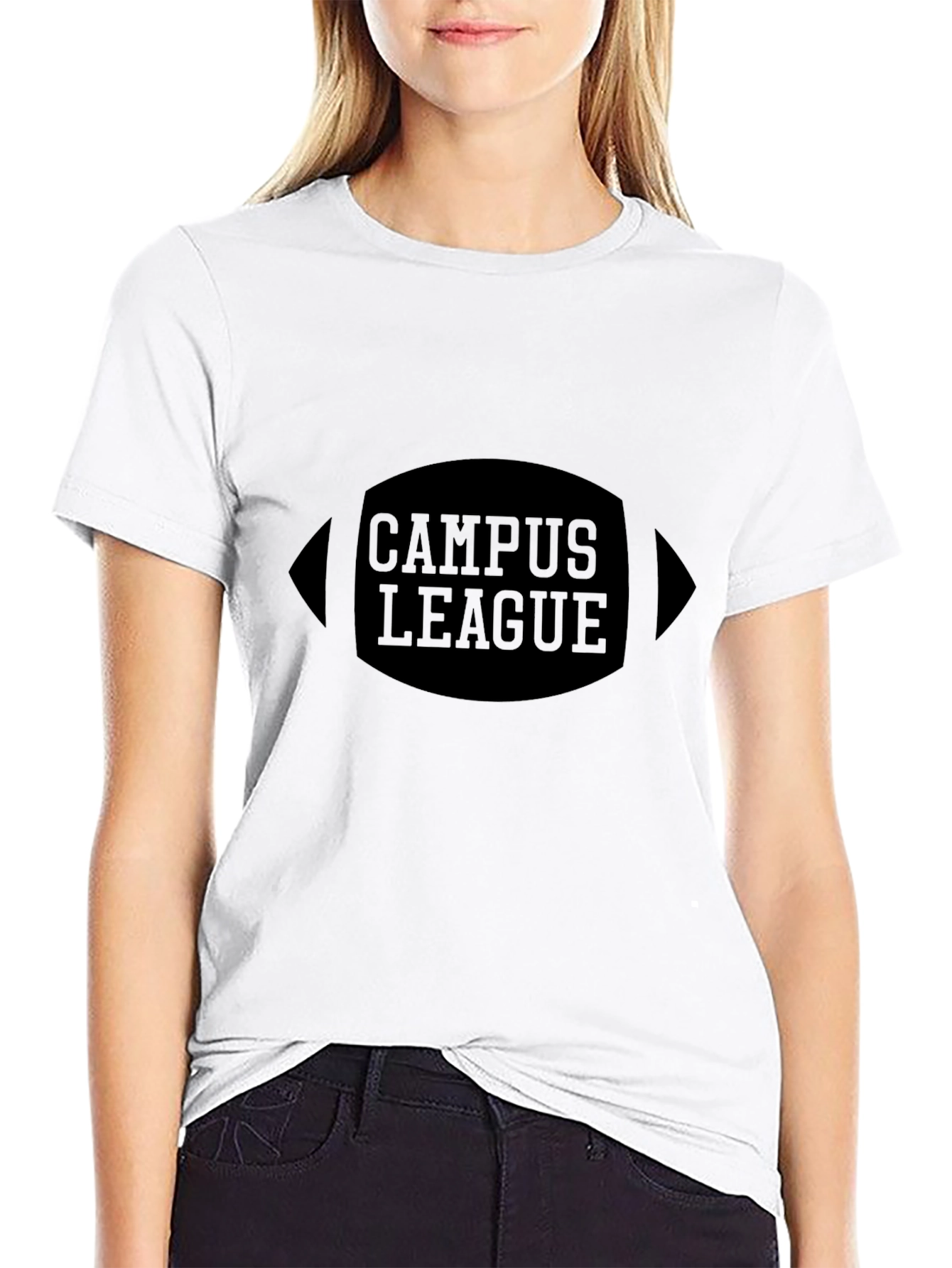Campus League Football T-Shirt