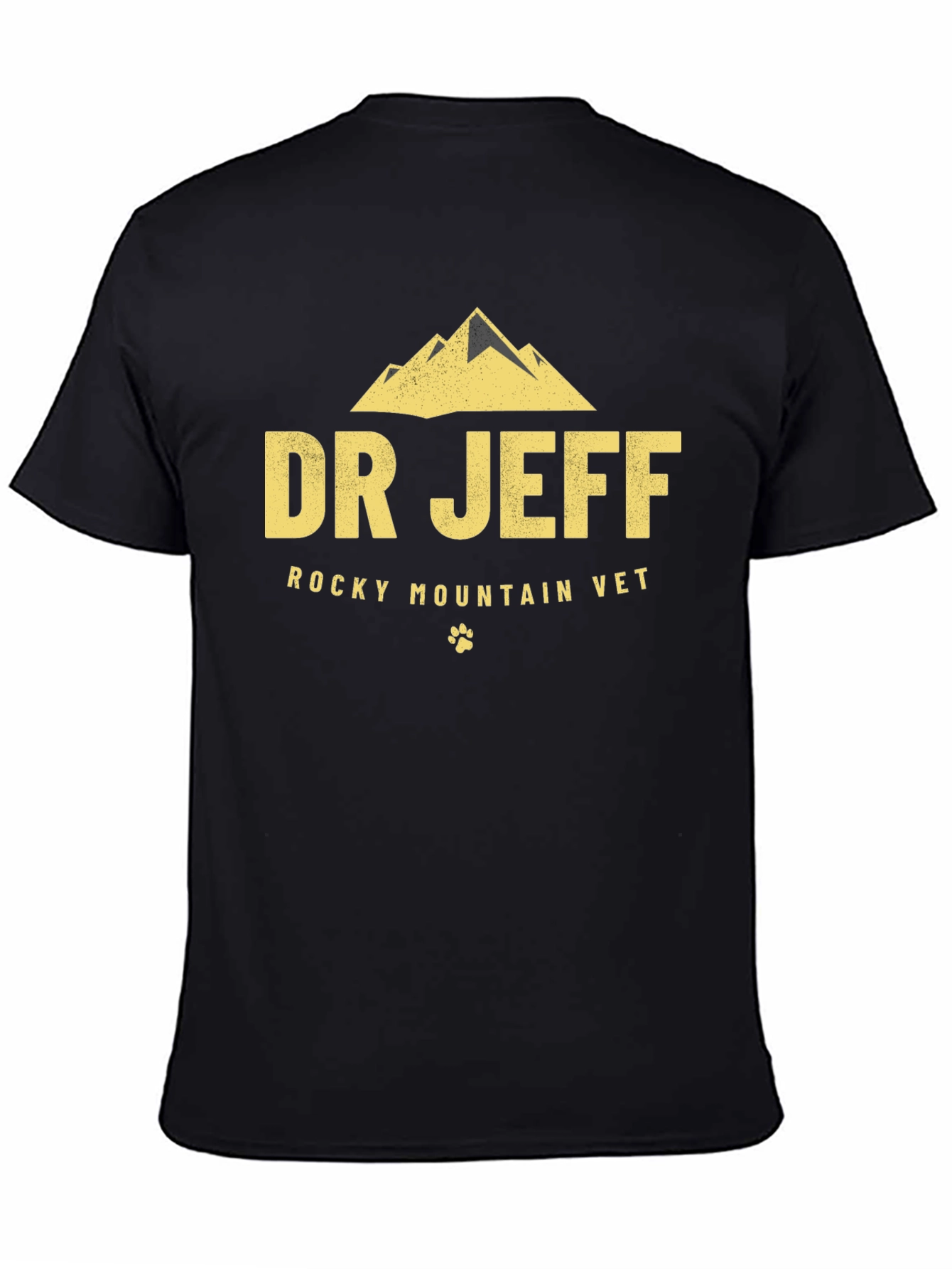 Dr. Jeff Rocky Mountain Vet T-Shirt