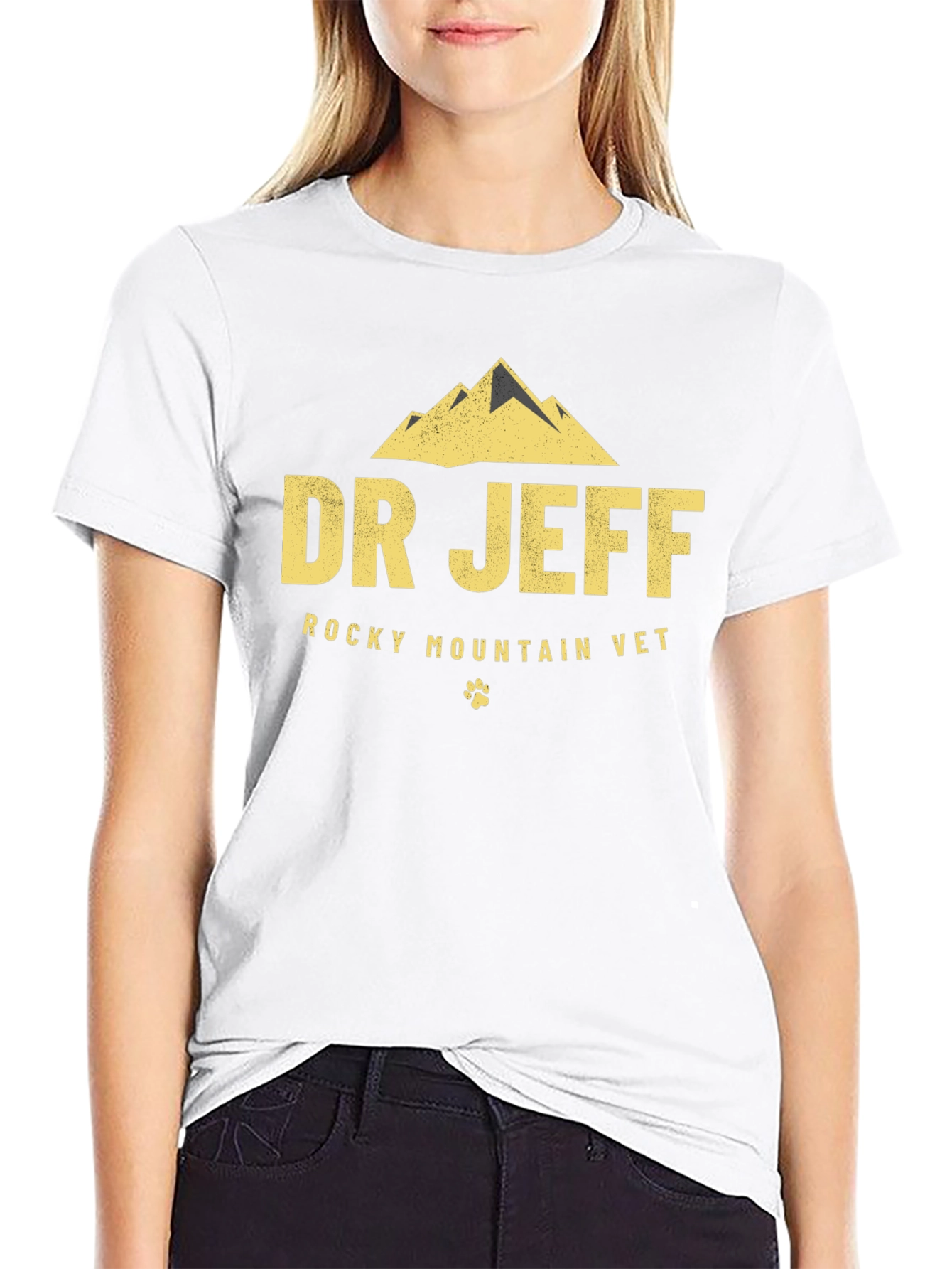 Dr. Jeff Rocky Mountain Vet T-Shirt