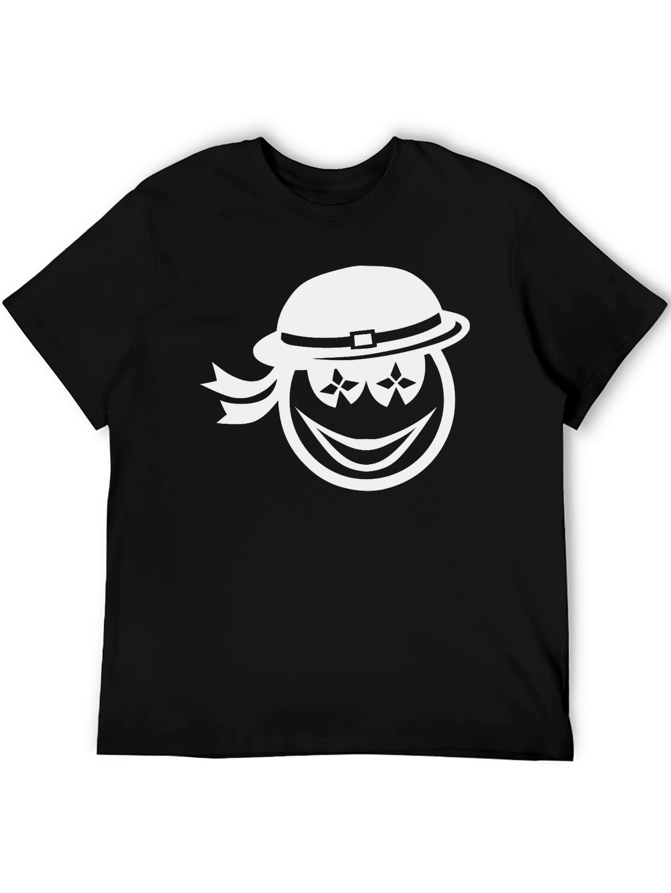 Smiley Face Tee - Hat & Stars