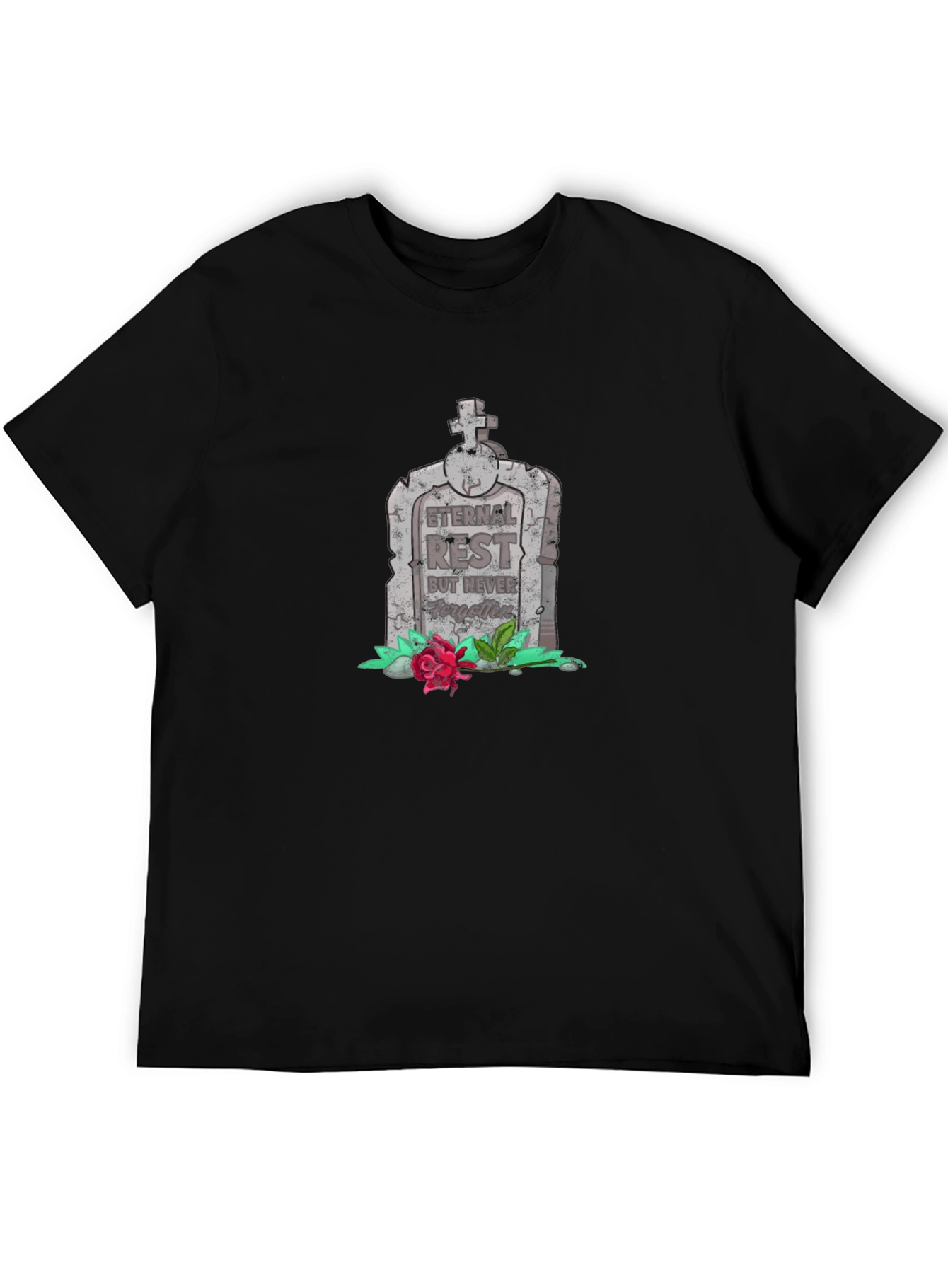 Grave Humor Black T-Shirt
