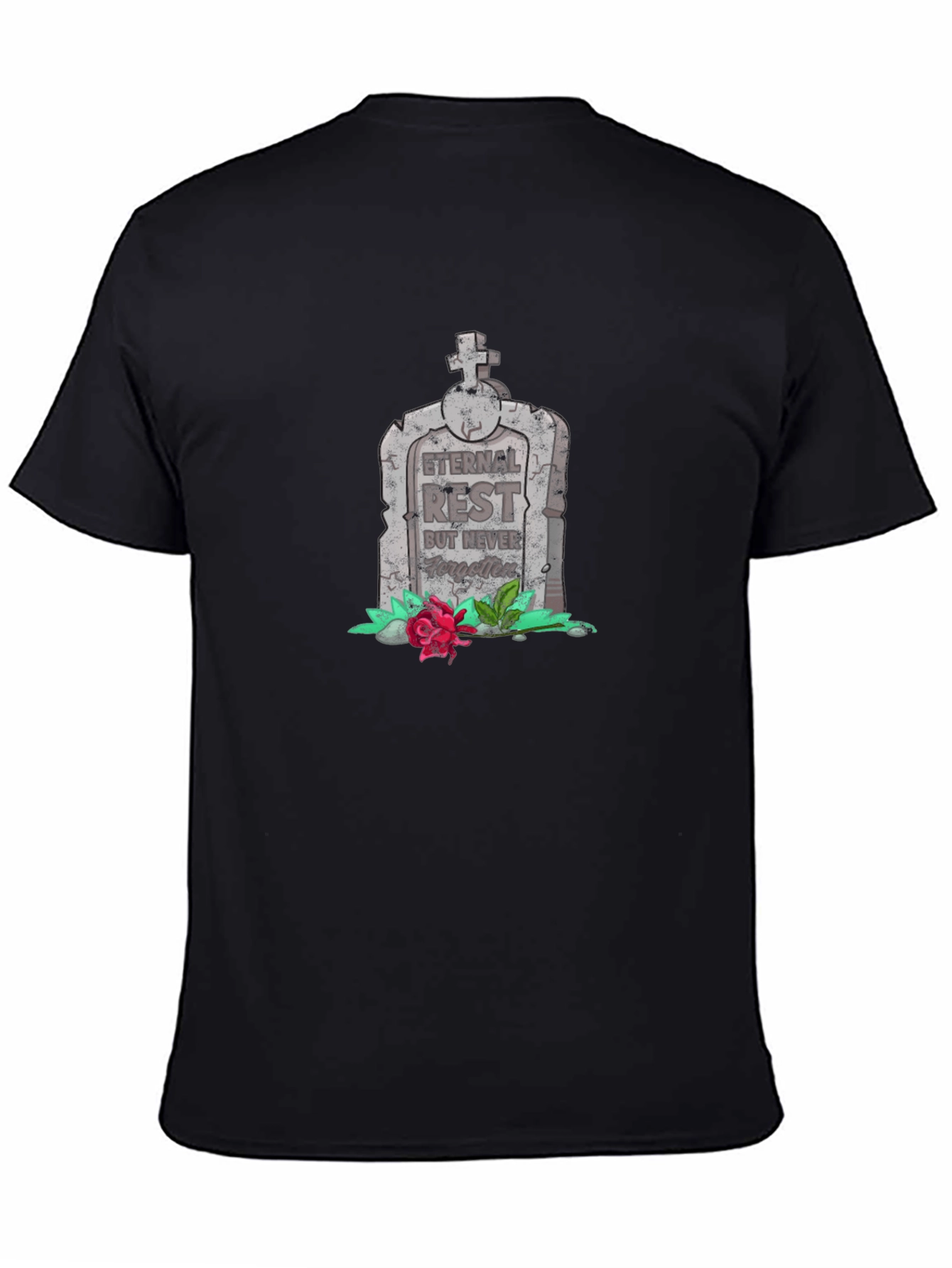 Grave Humor Black T-Shirt