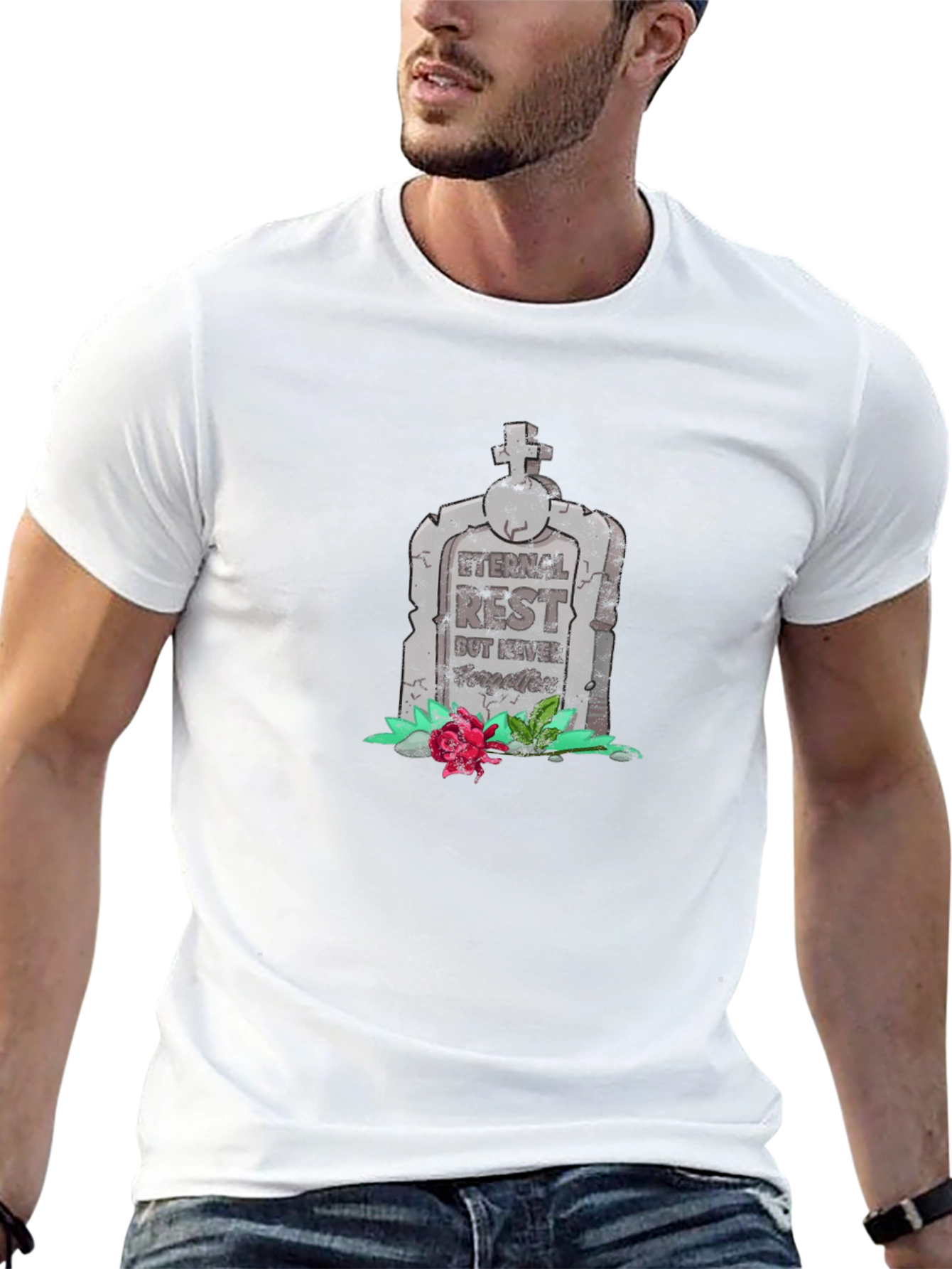 Grave Humor Black T-Shirt