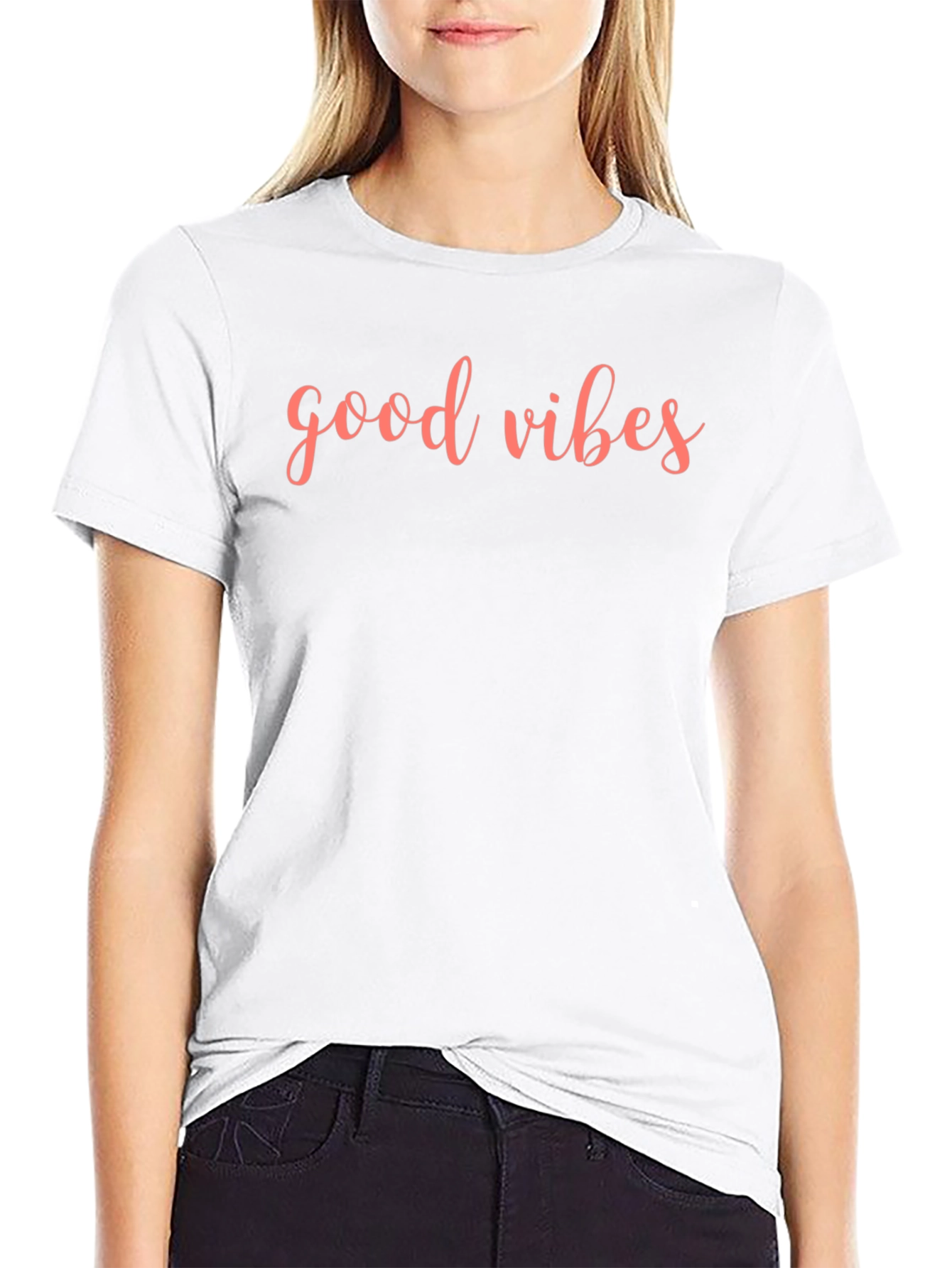 Good Vibes Black T-Shirt
