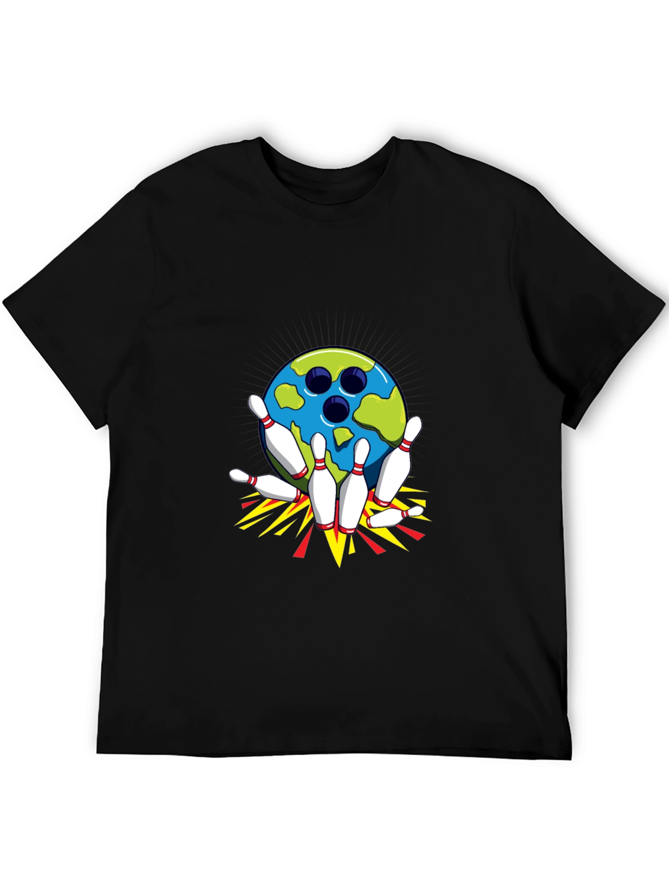 Bowling Strike Graphic Tee