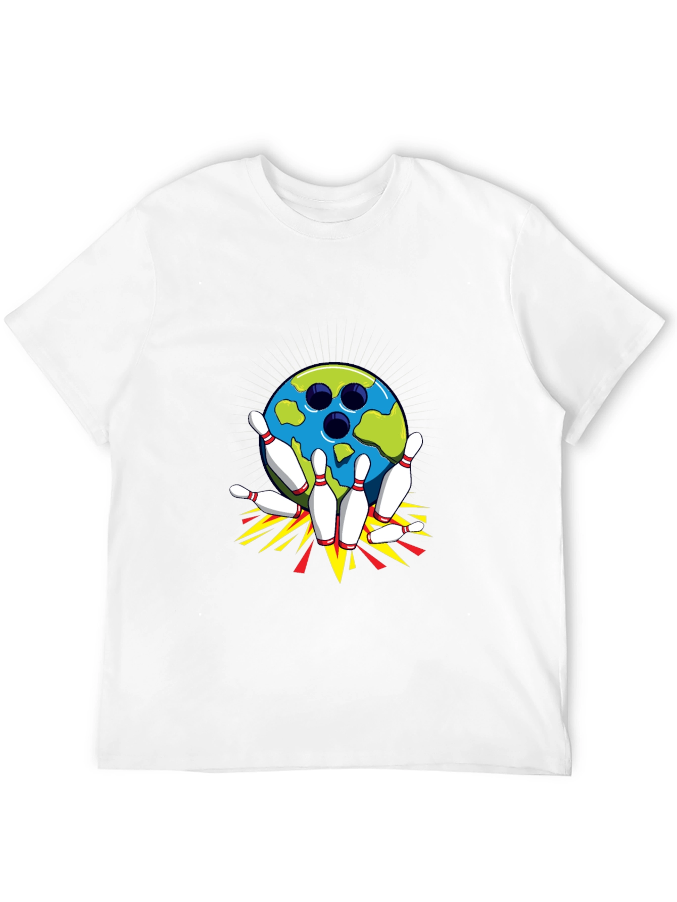 Bowling Strike Graphic Tee