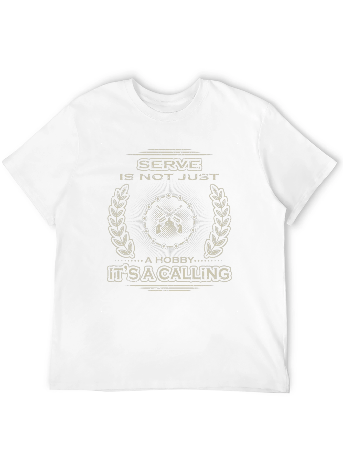Serve: Its A Calling Black Graphic Tee