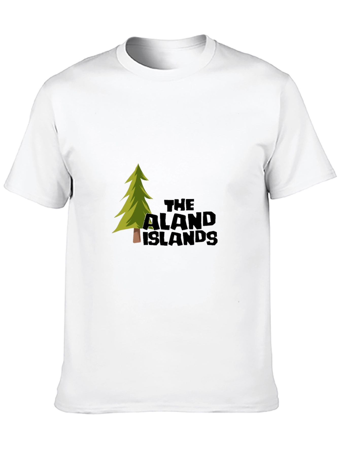 The Aland Islands Tree Graphic T-Shirt