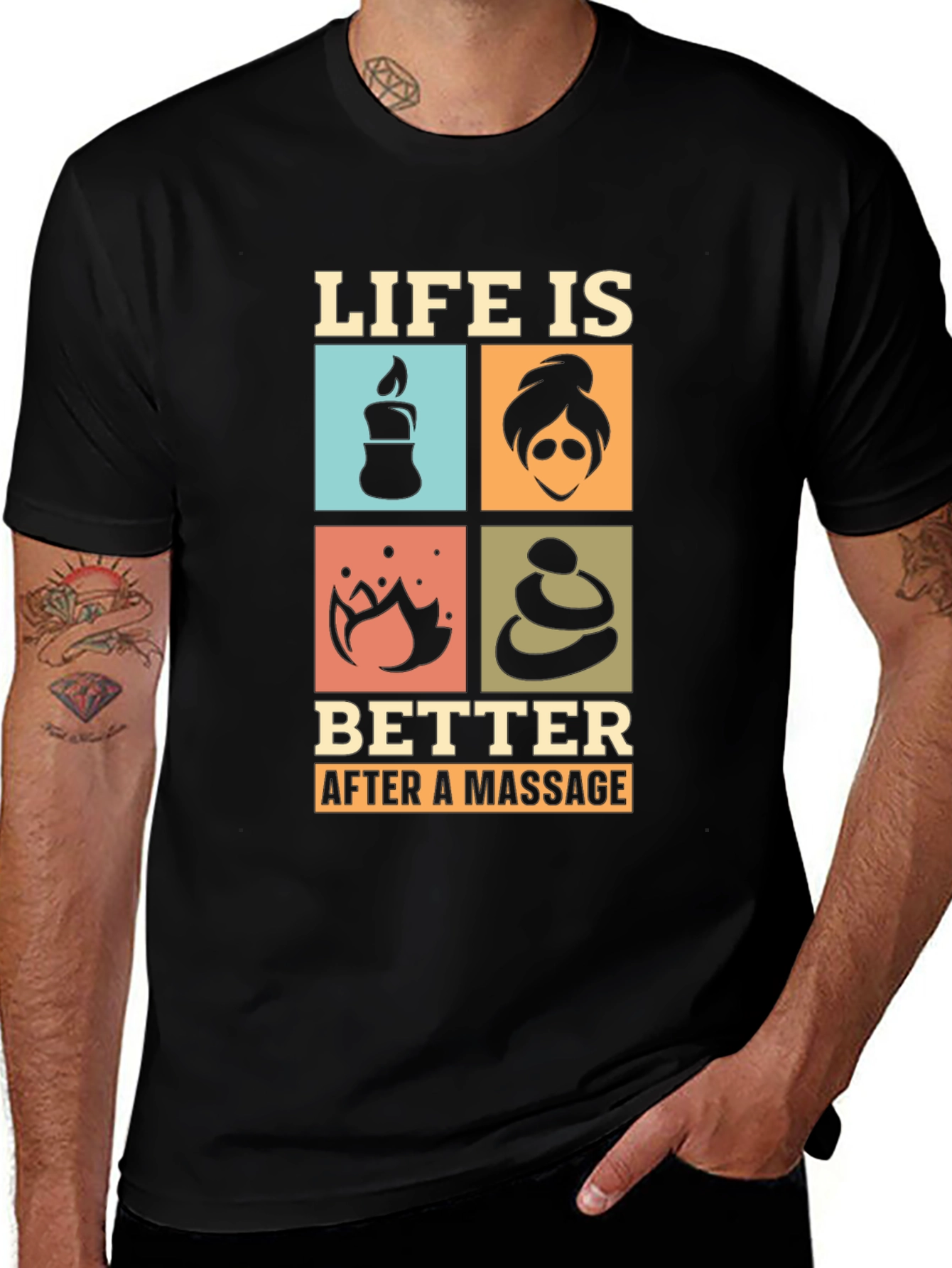 Life is Better After a Massage T-Shirt